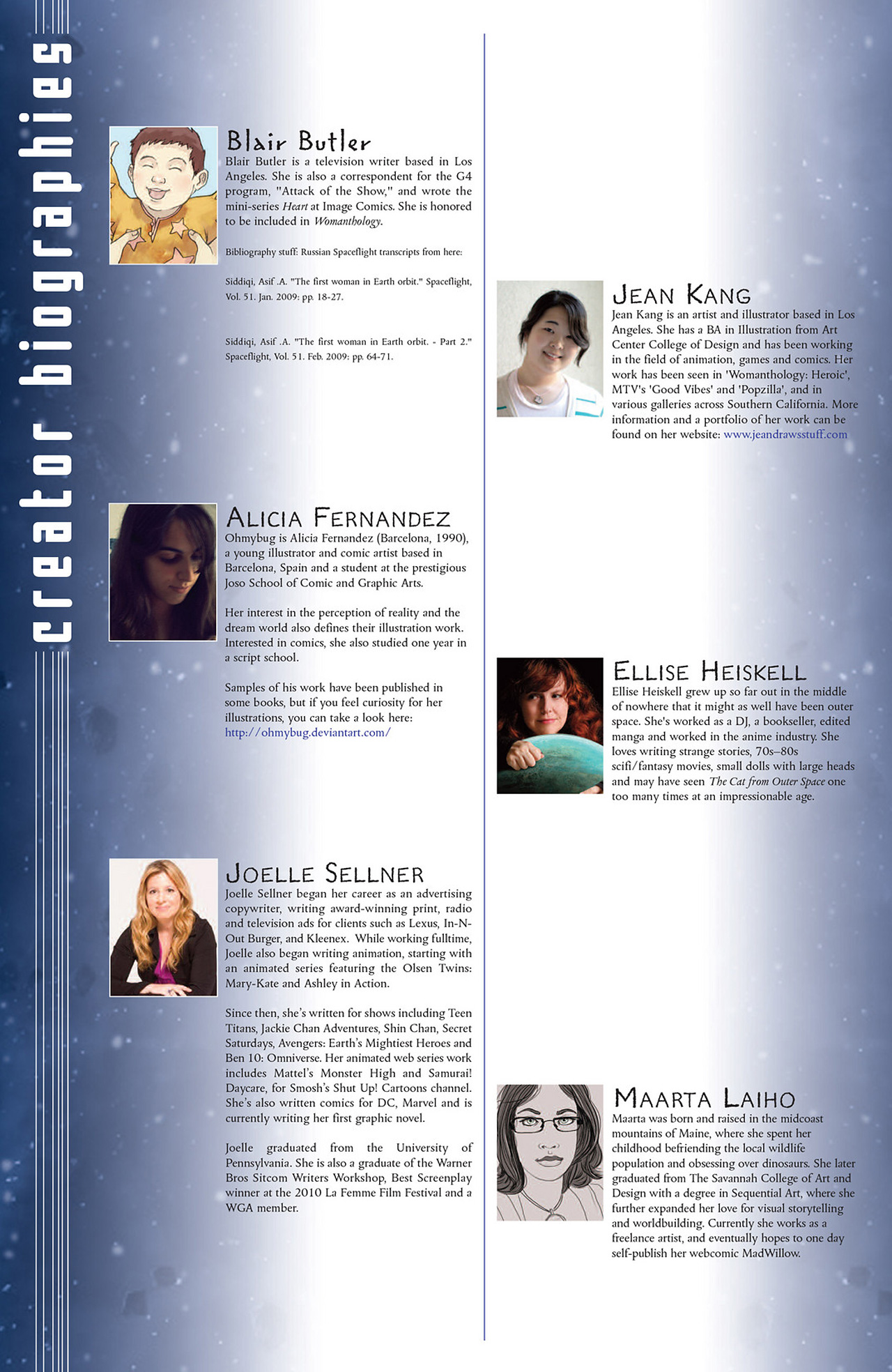 Read online Womanthology: Space comic -  Issue #2 - 3