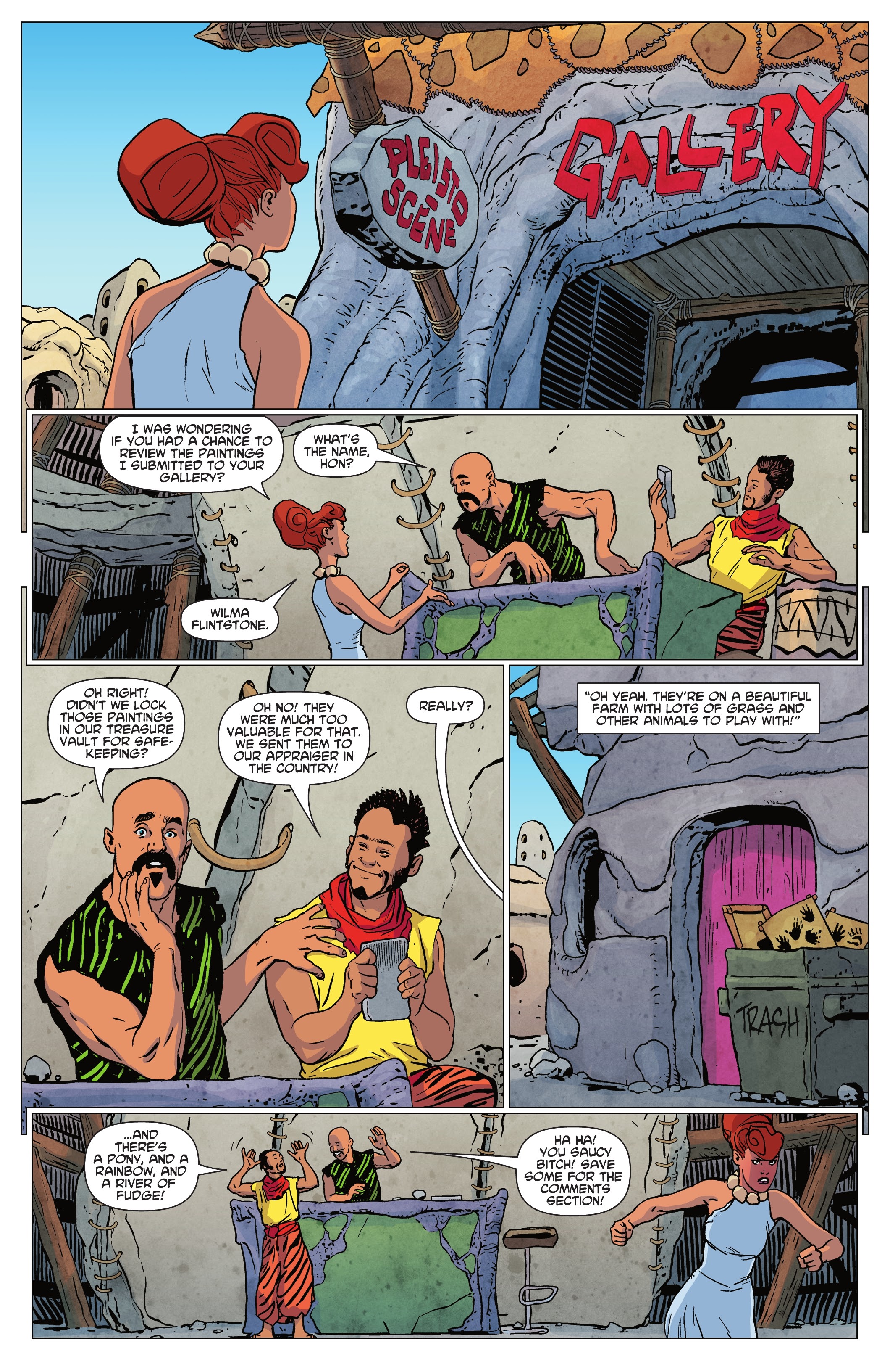 Read online The Flintstones comic -  Issue # (2016) _The Deluxe Edition (Part 3) - 37