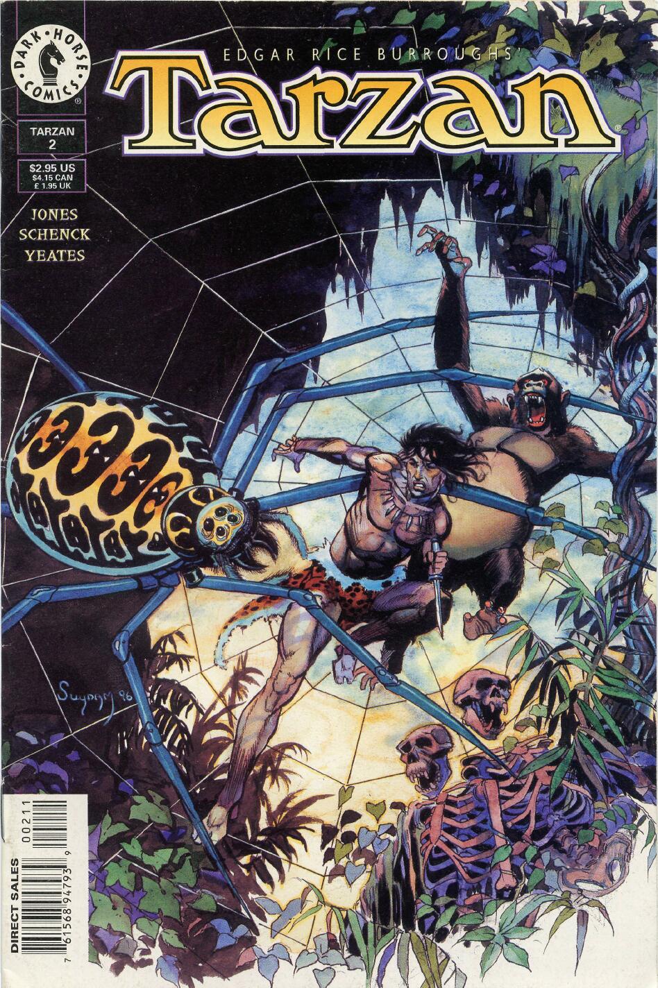Read online Tarzan (1996) comic -  Issue #2 - 1