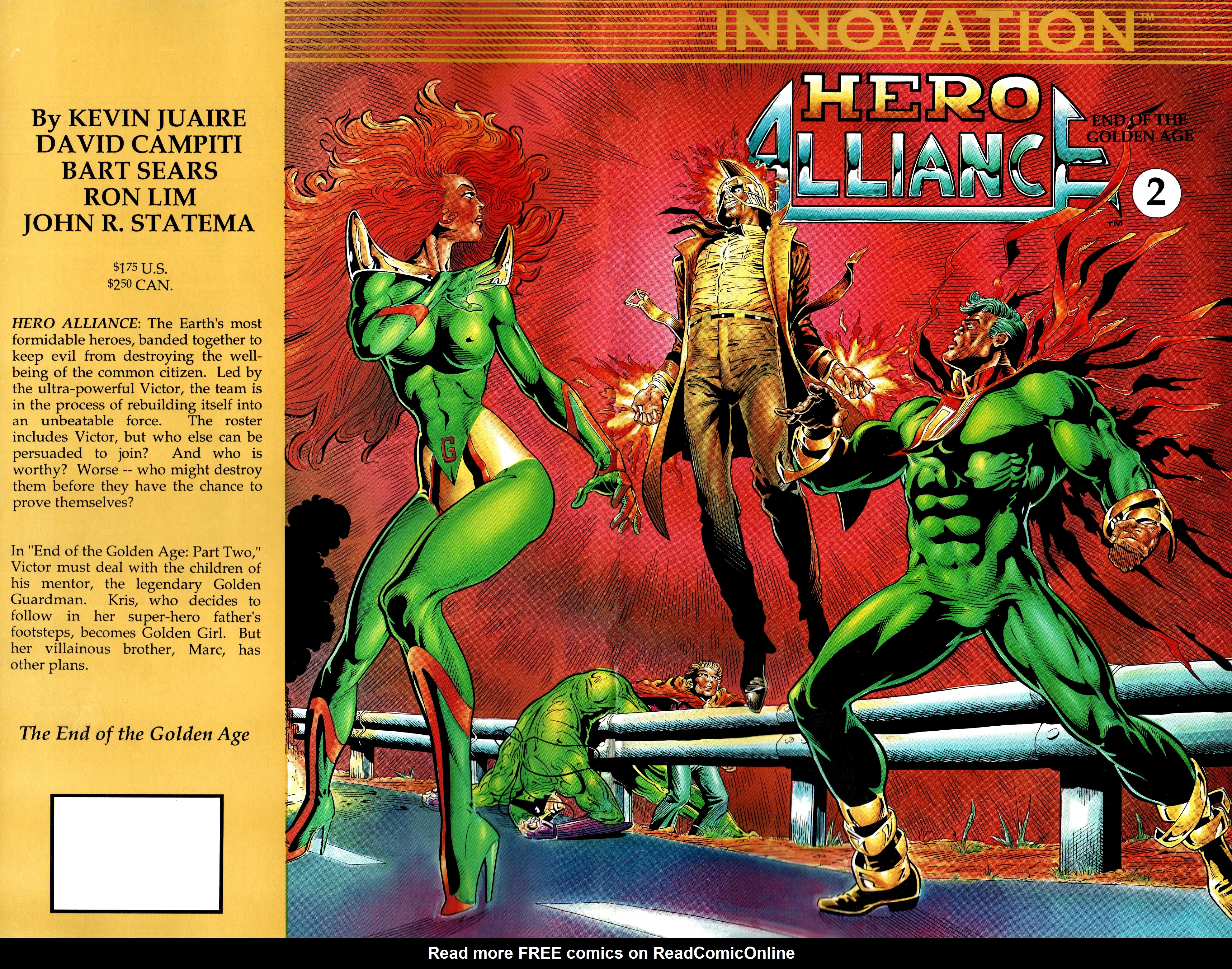 Read online Hero Alliance: End of Golden Age comic -  Issue #2 - 1