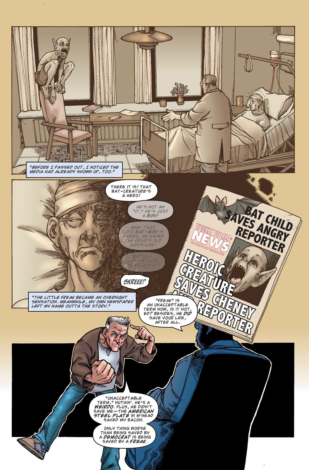 Read online Weekly World News comic -  Issue #1 - 9