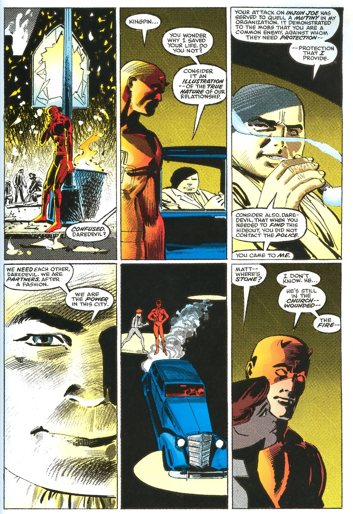 Read online Daredevil Visionaries: Frank Miller comic -  Issue # TPB 3 - 198