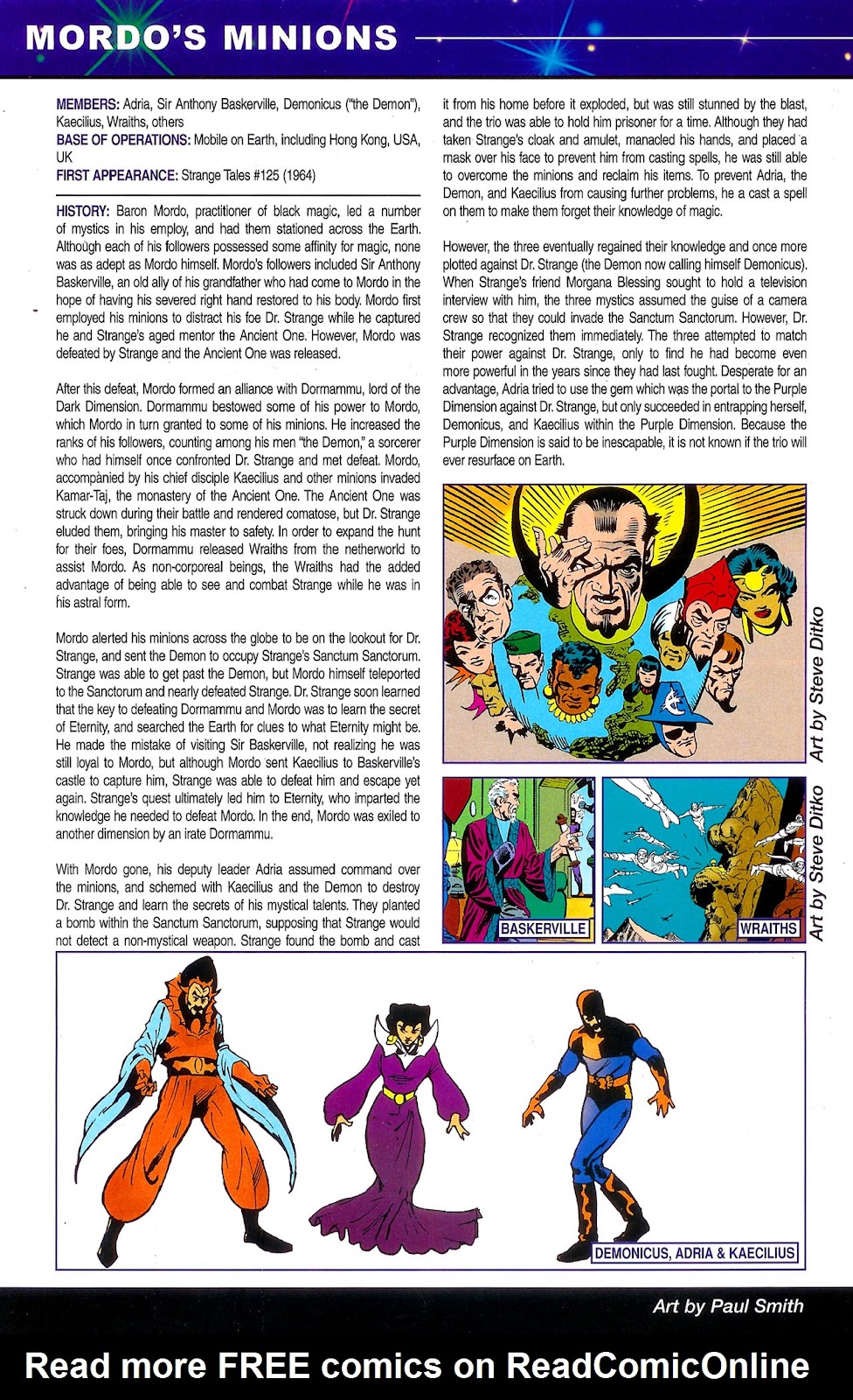 Official Handbook of the Marvel Universe: Mystic Arcana - The Book of Marvel Magic issue Full - Page 30