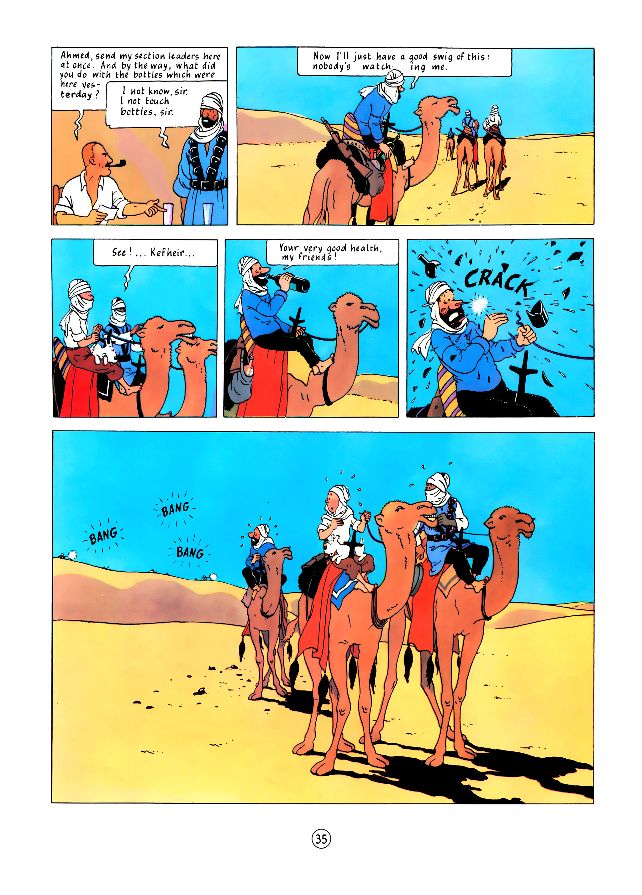 Read online The Adventures of Tintin comic -  Issue #9 - 38
