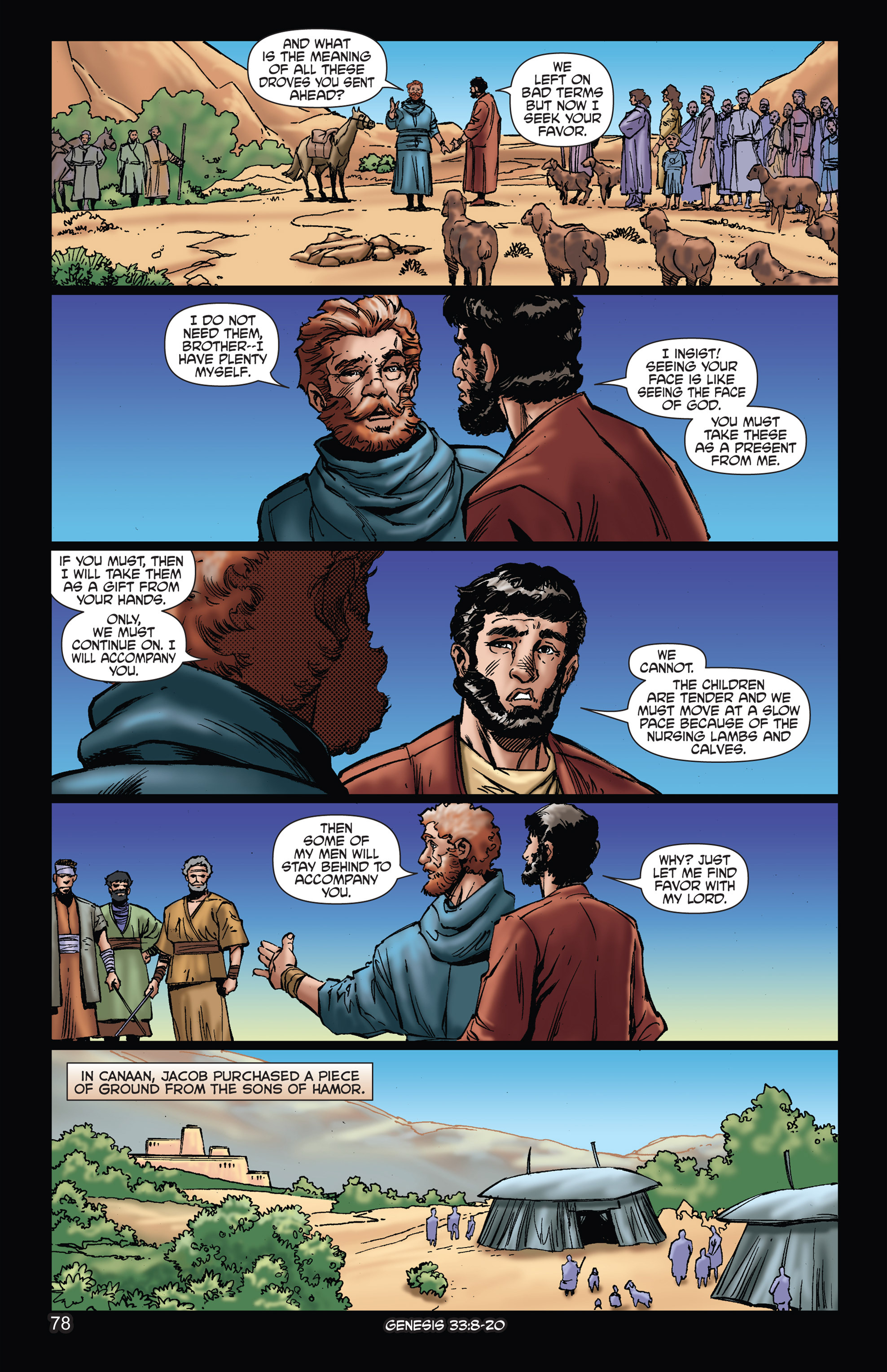 Read online The Kingstone Bible comic -  Issue #2 - 81