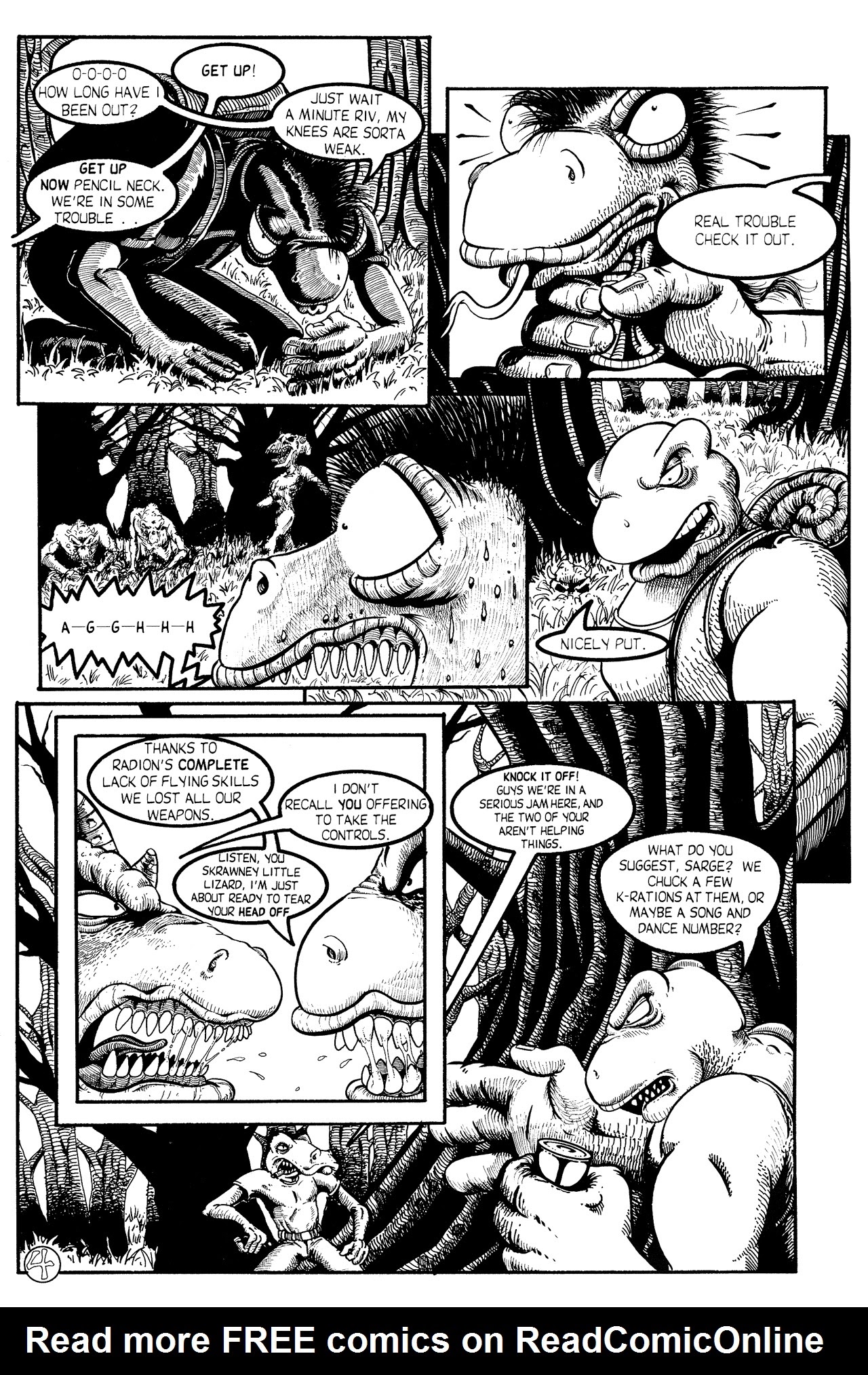 Read online Cold-Blooded Chameleon Commandos comic -  Issue #5 - 5