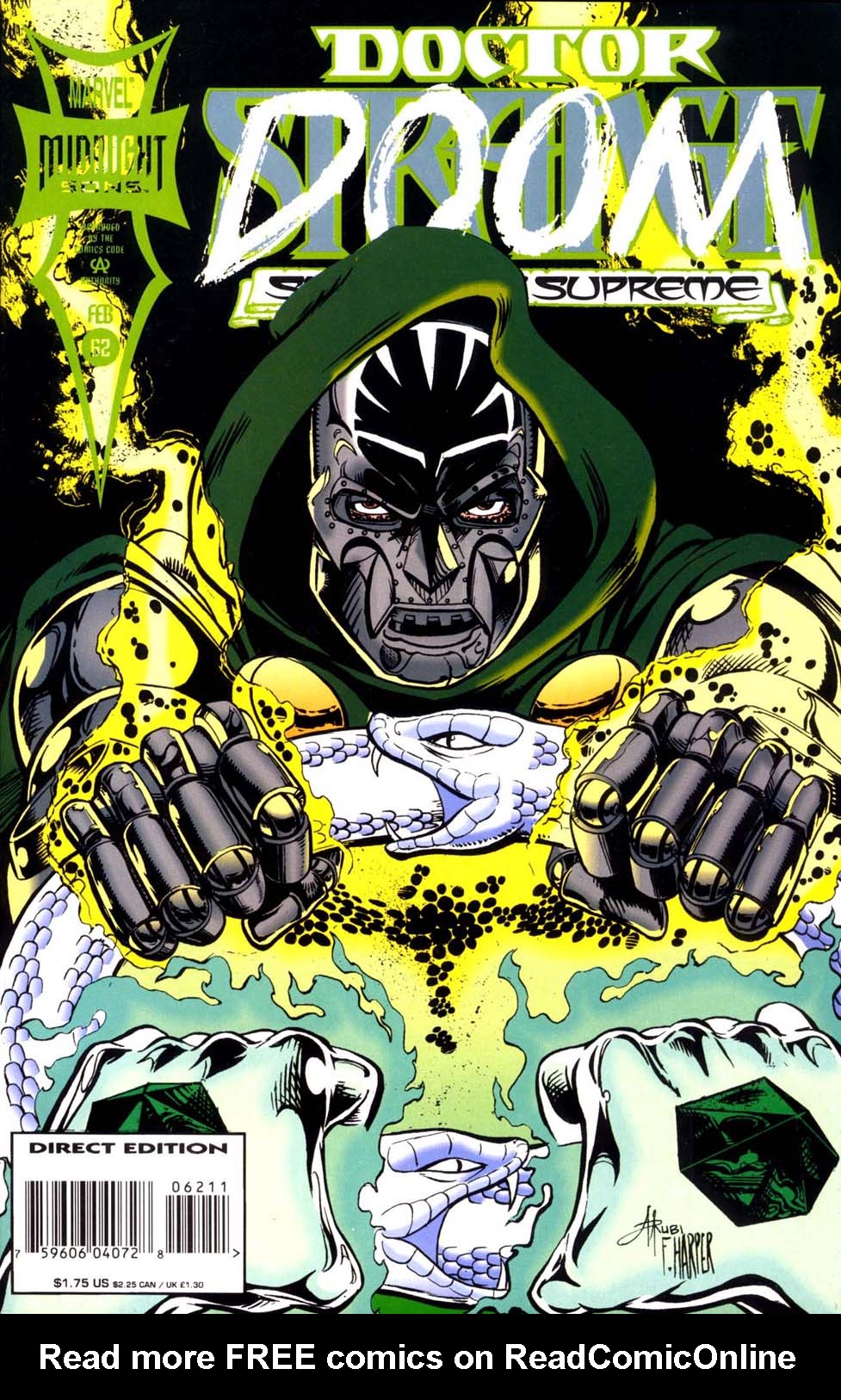 Read online Doctor Strange: Sorcerer Supreme comic -  Issue #62 - 1