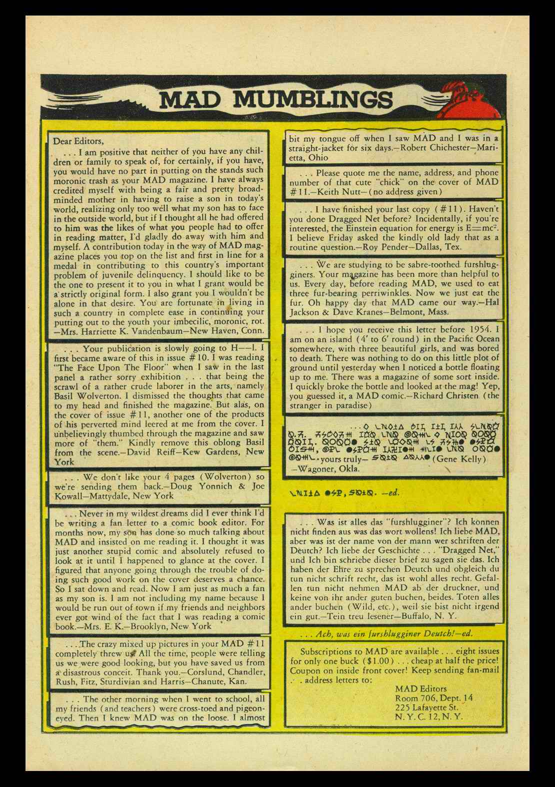 Read online MAD comic -  Issue #14 - 20