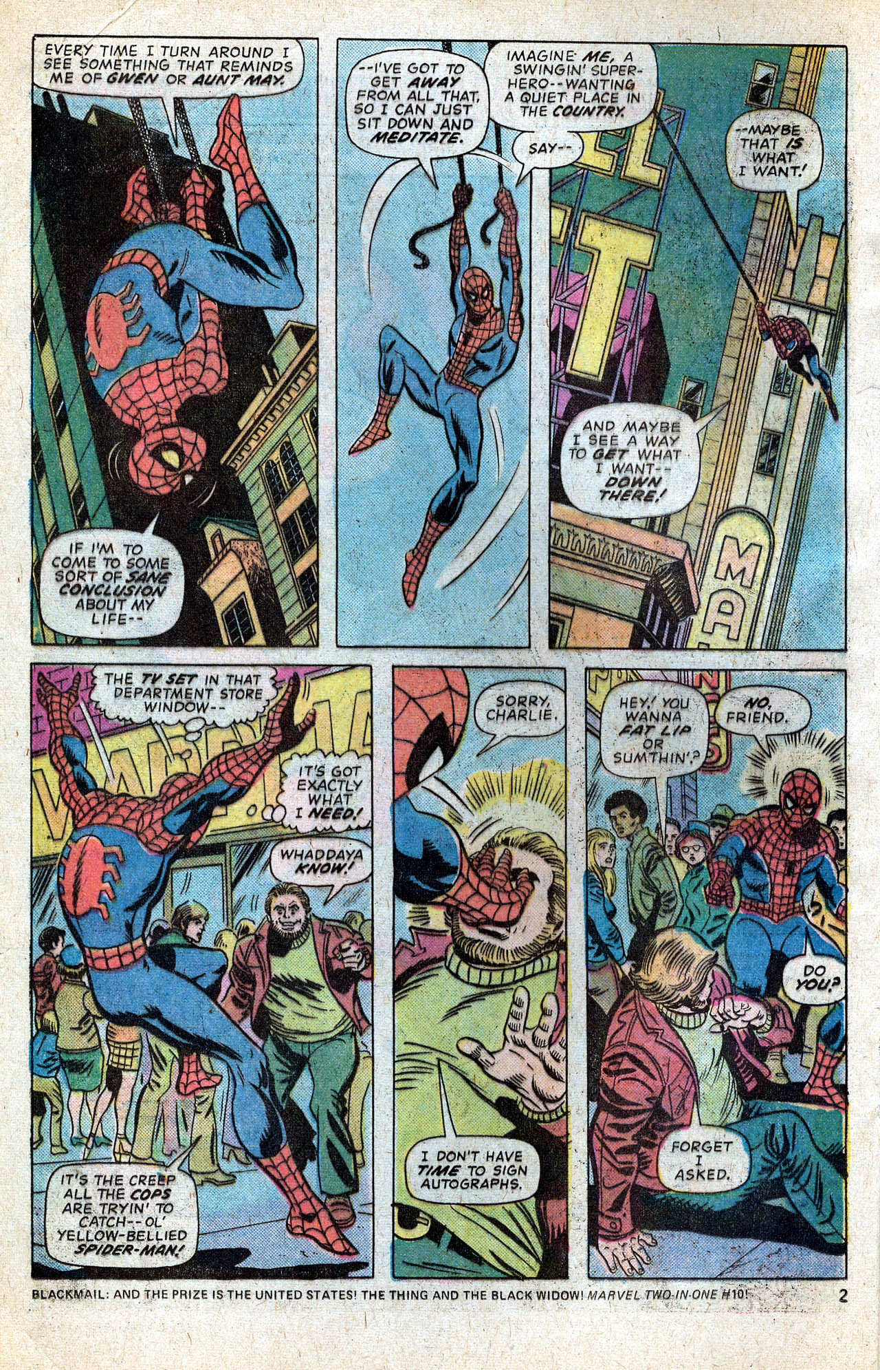Read online Giant-Size Spider-Man comic -  Issue #5 - 4