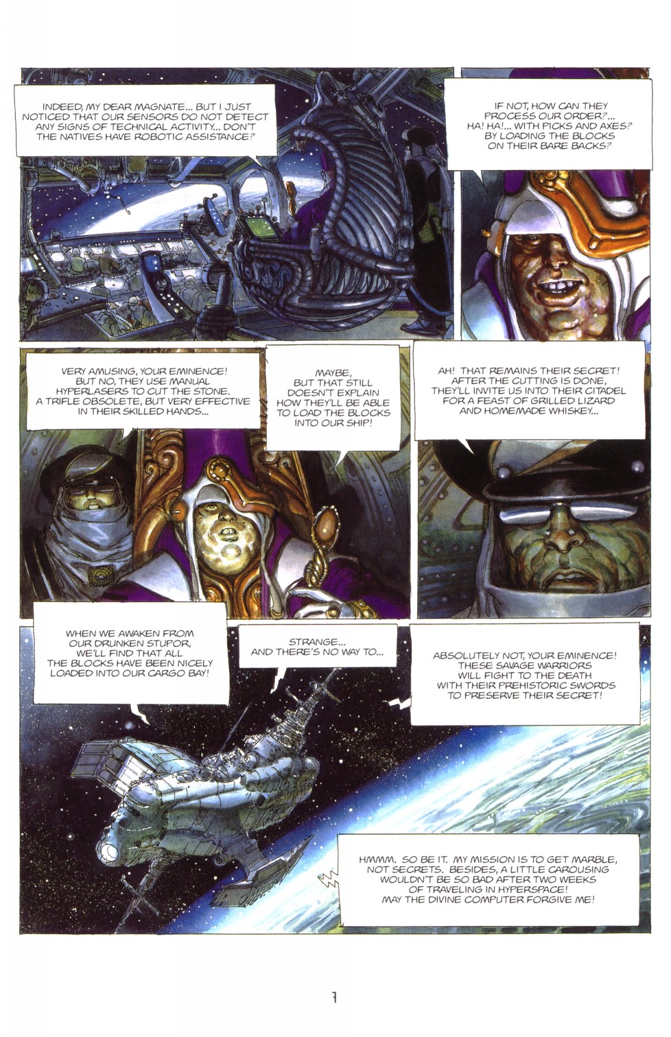 Read online The Metabarons comic -  Issue #1 - The Stonecutters - 9