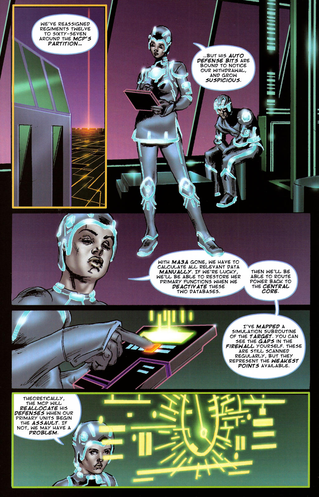 Read online TRON: Ghost in the Machine comic -  Issue #3 - 15