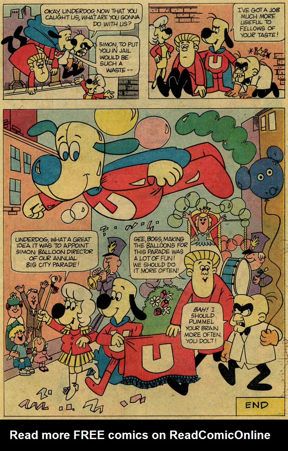 Read online Underdog (1975) comic -  Issue #15 - 19