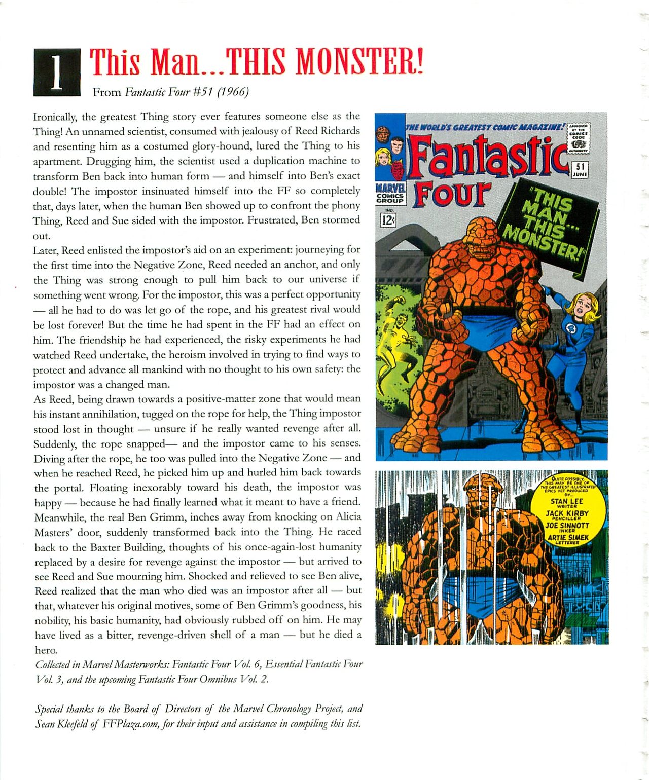 Read online Fantastic Four: The Universal Guide comic -  Issue # Full - 146