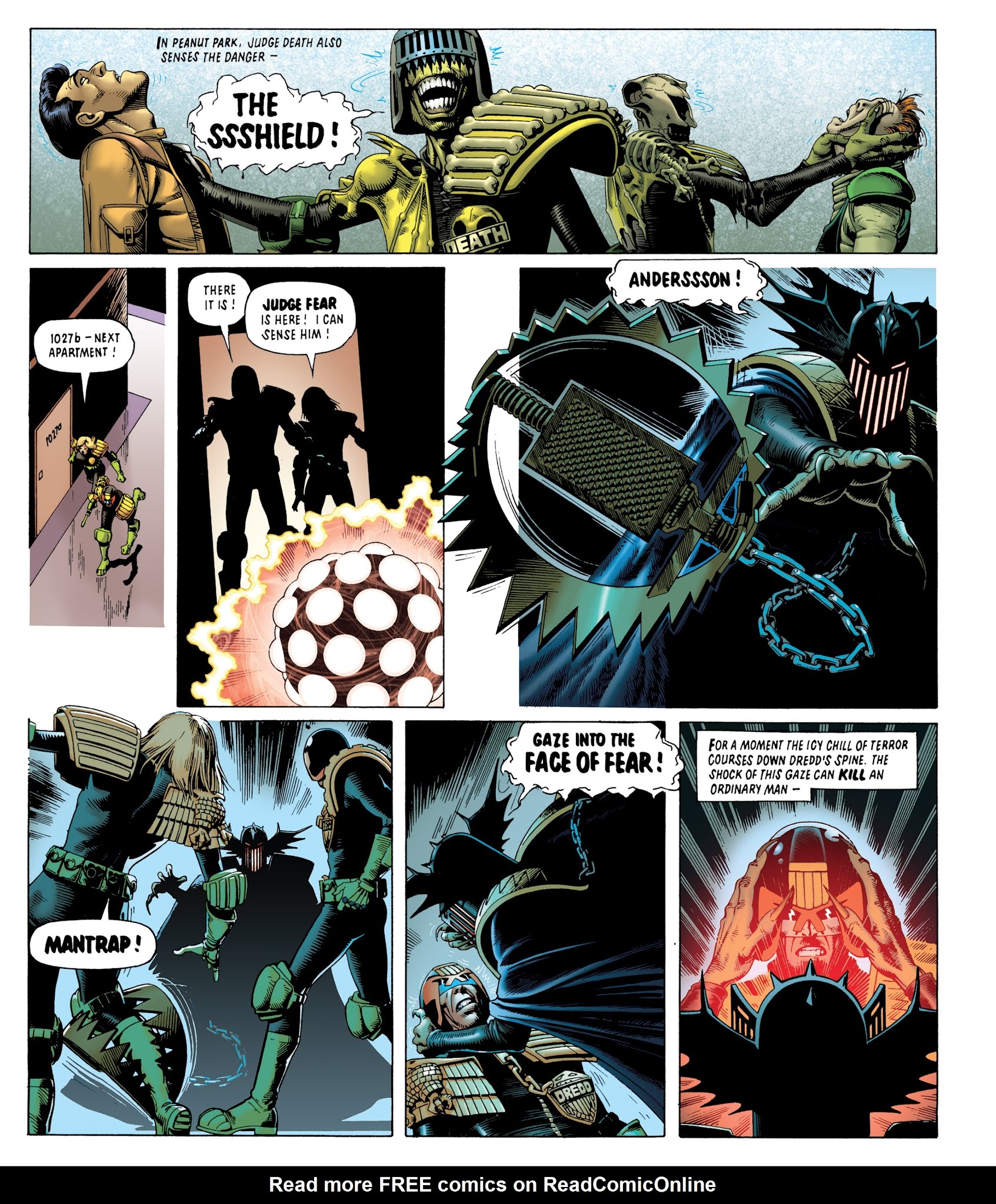 Read online Judge Dredd Classics: The Dark Judges comic -  Issue # TPB - 42