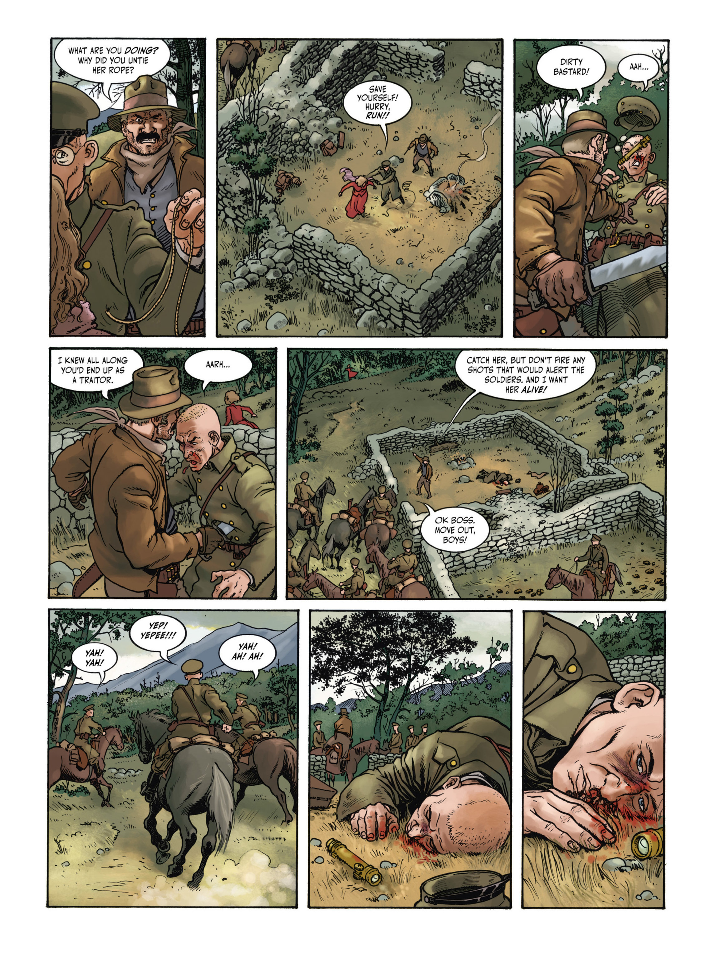 Read online Cape Horn comic -  Issue #3 - 19