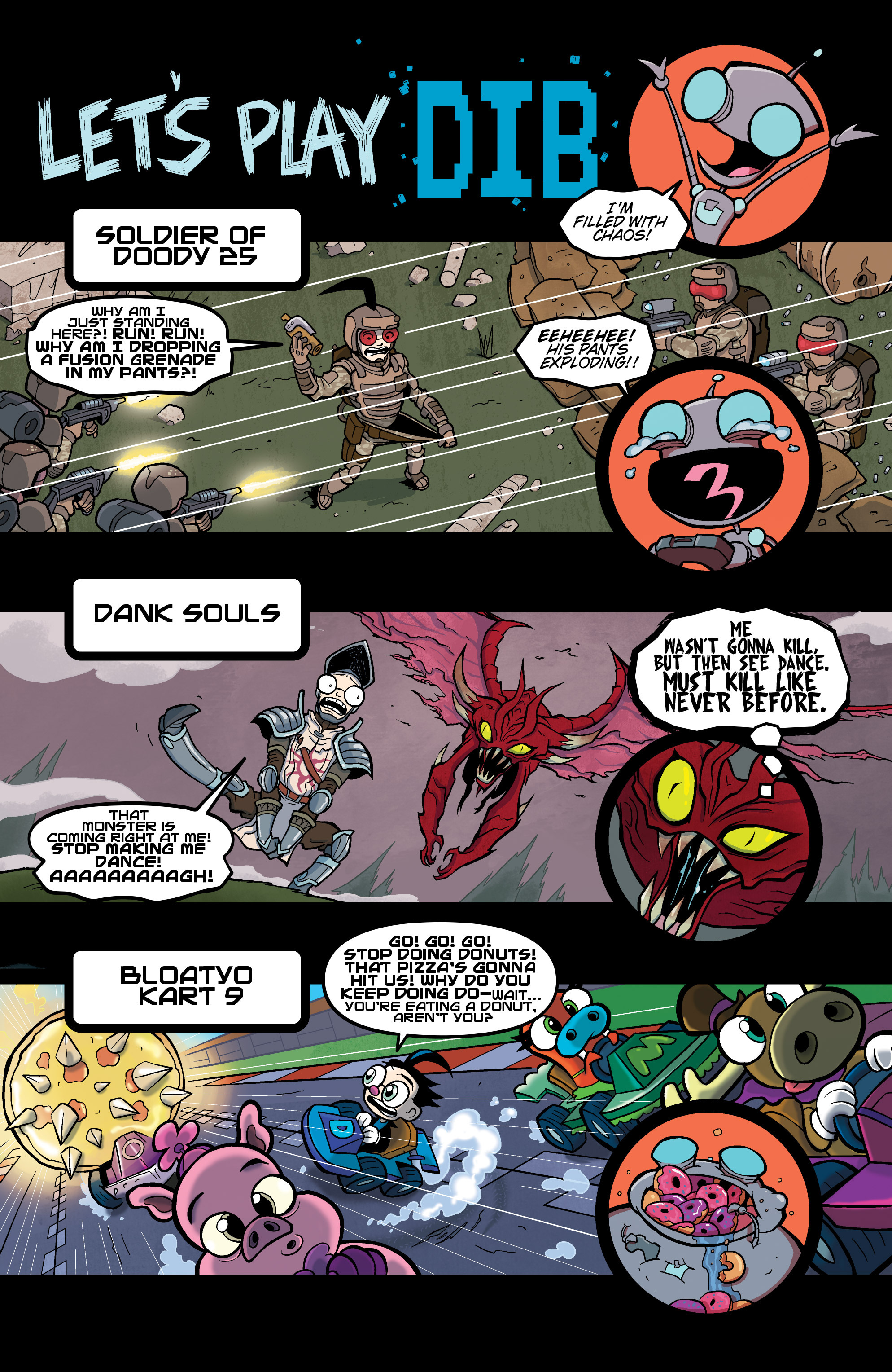 Read online Invader Zim comic -  Issue # _TPB 1 - 130