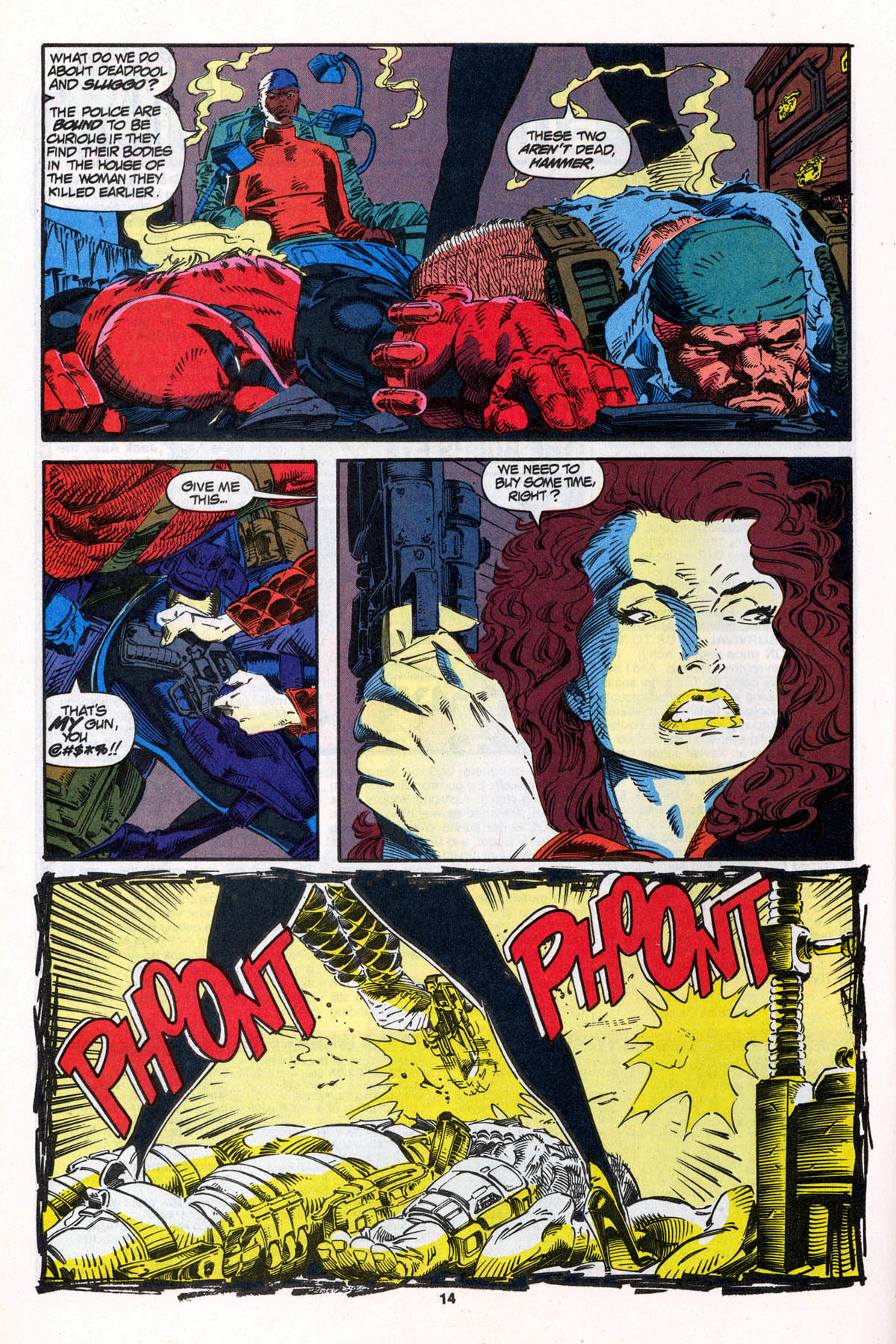 Read online X-Force (1991) comic -  Issue #24 - 16