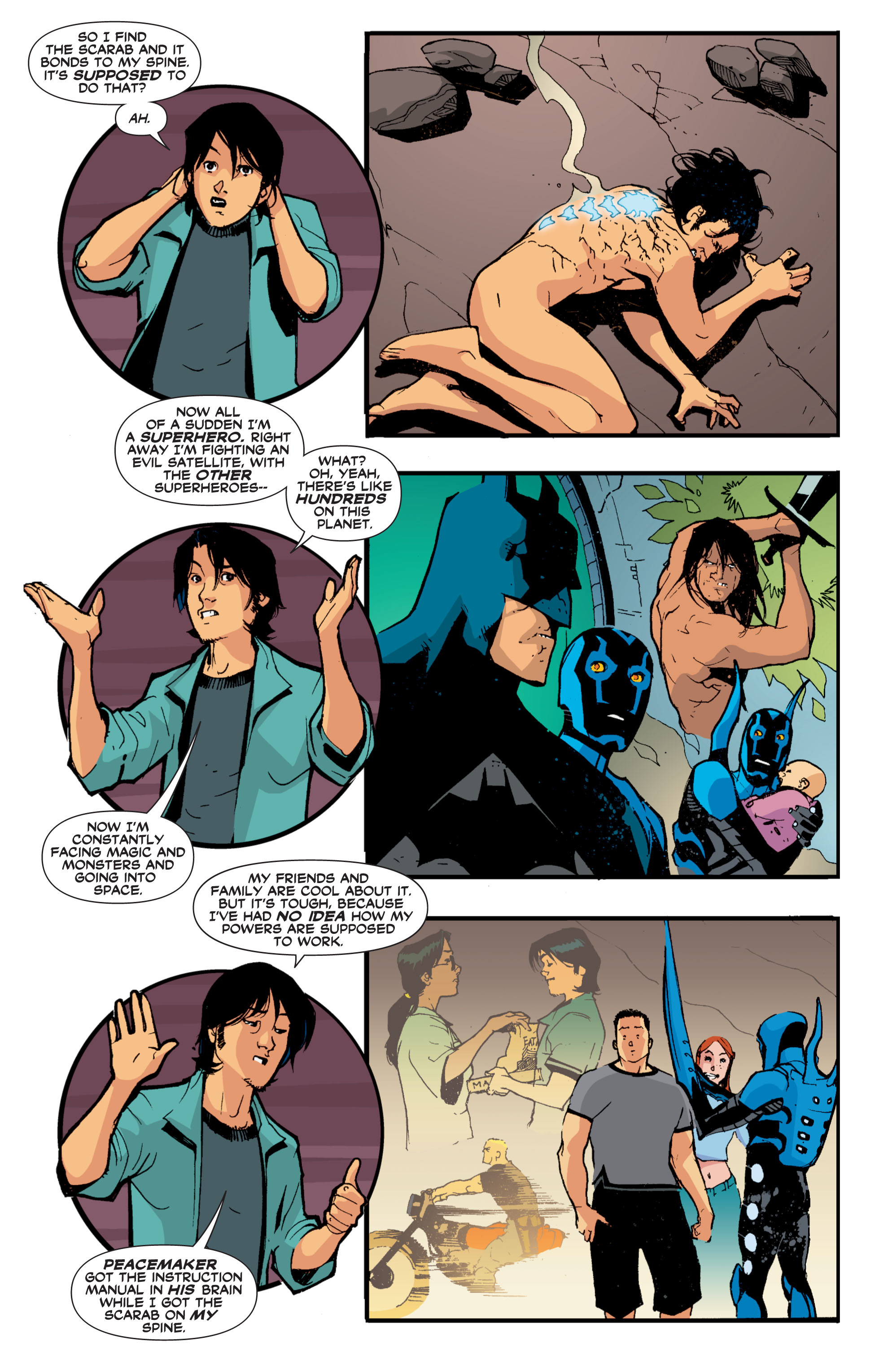 Read online Blue Beetle (2006) comic -  Issue #13 - 2