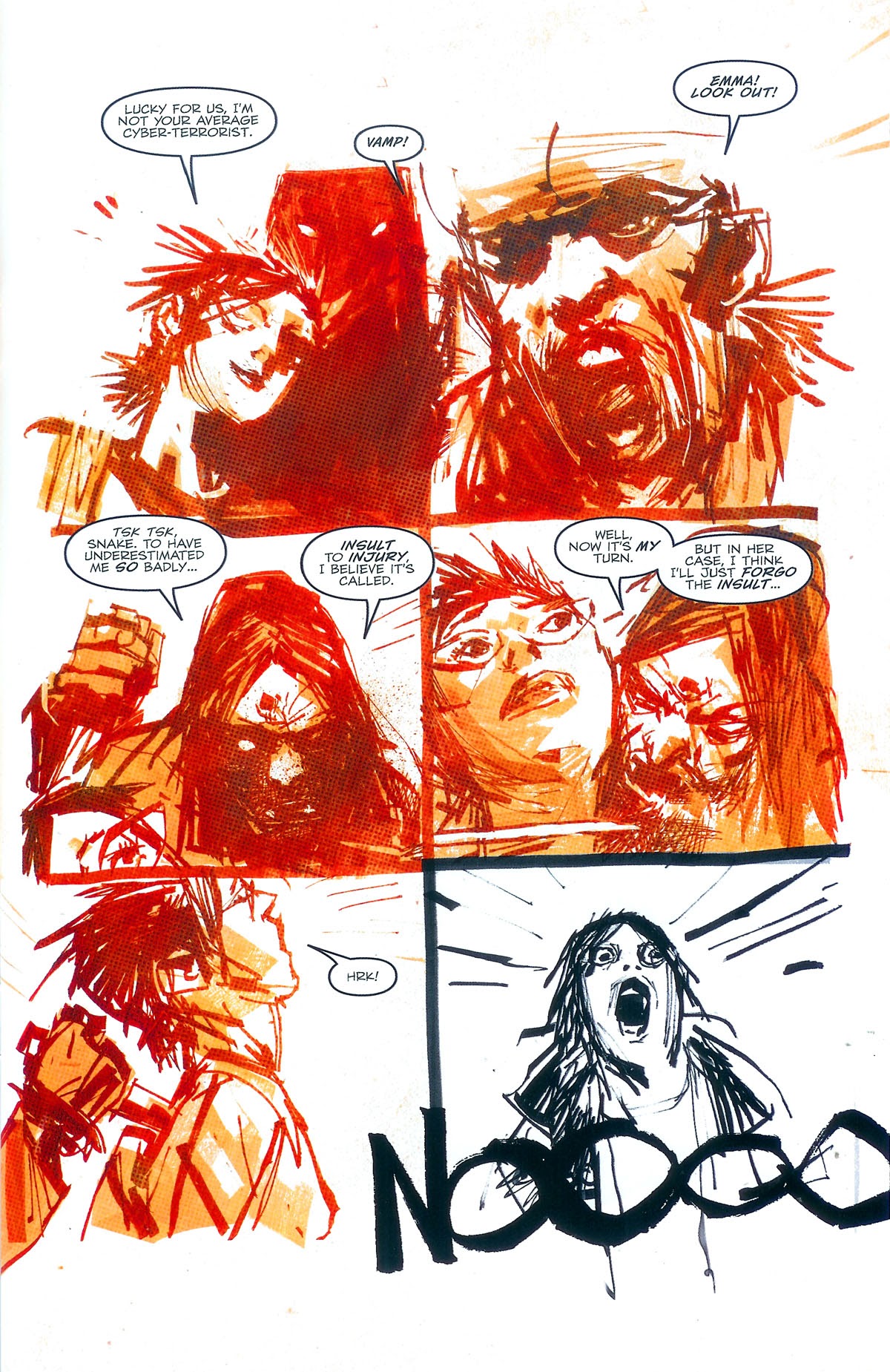 Read online Metal Gear Solid: Sons of Liberty comic -  Issue #8 - 14