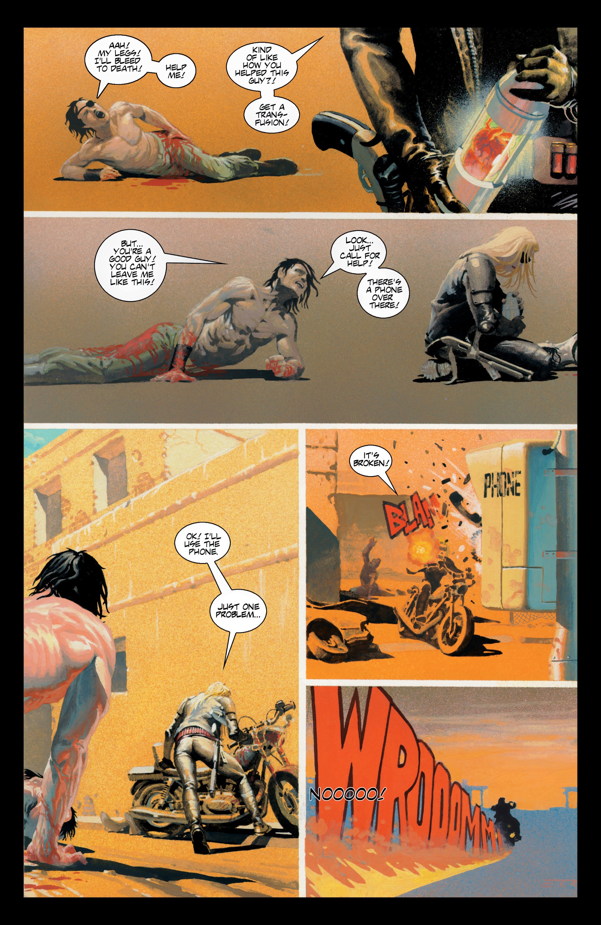 Read online Warrior Nun: Dora comic -  Issue #3 - 32