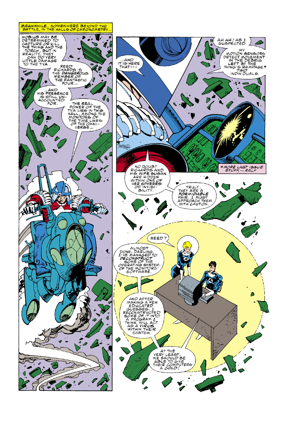 Read online Fantastic Four (1961) comic -  Issue #354 - 6