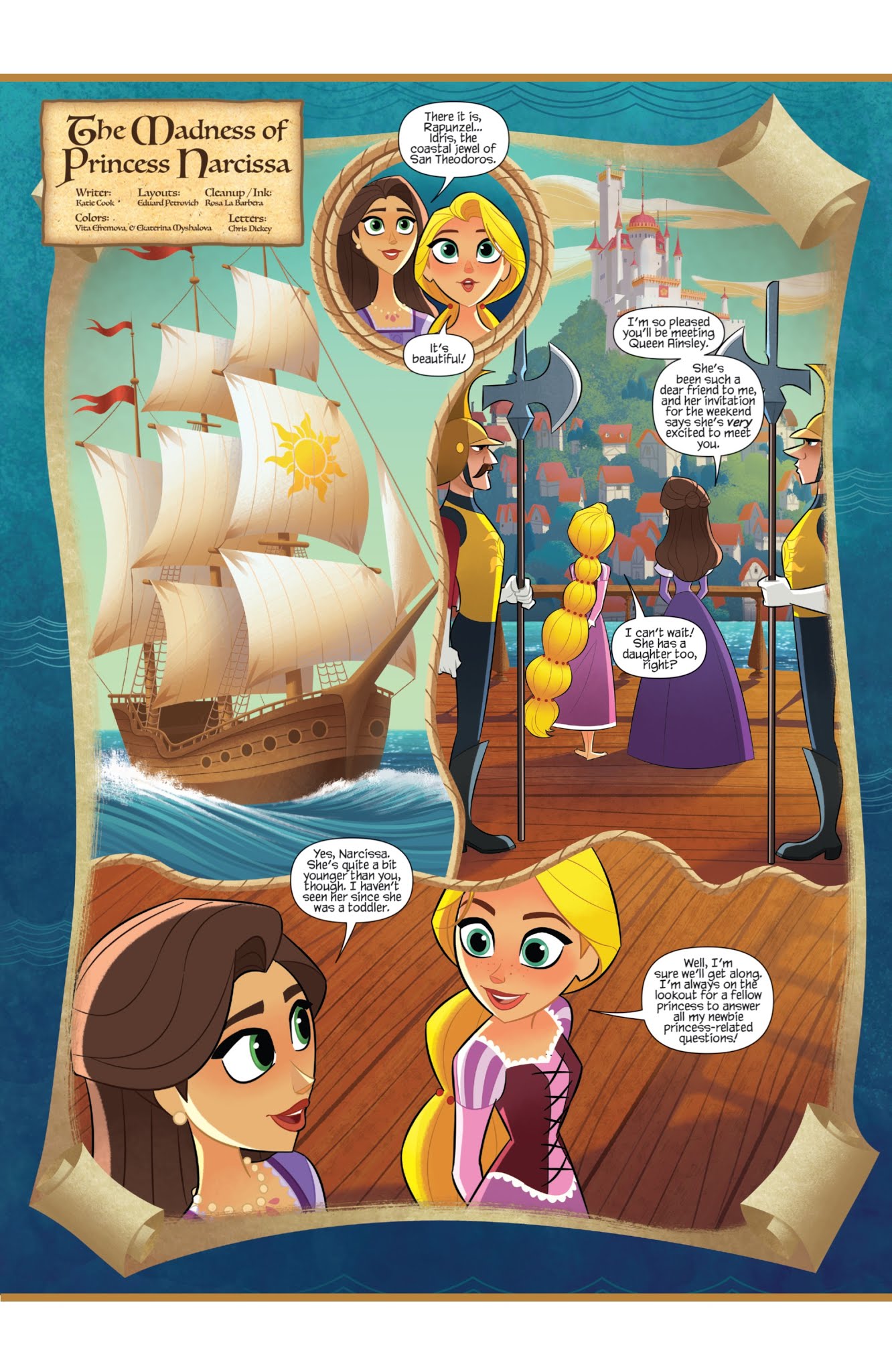 Read online Tangled: The Series: Hair-Raising Adventures comic -  Issue #2 - 3