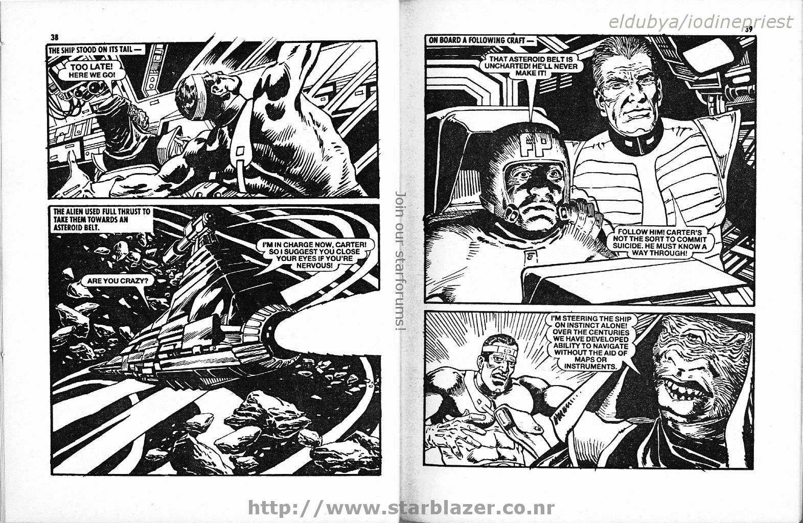 Read online Starblazer comic -  Issue #215 - 21