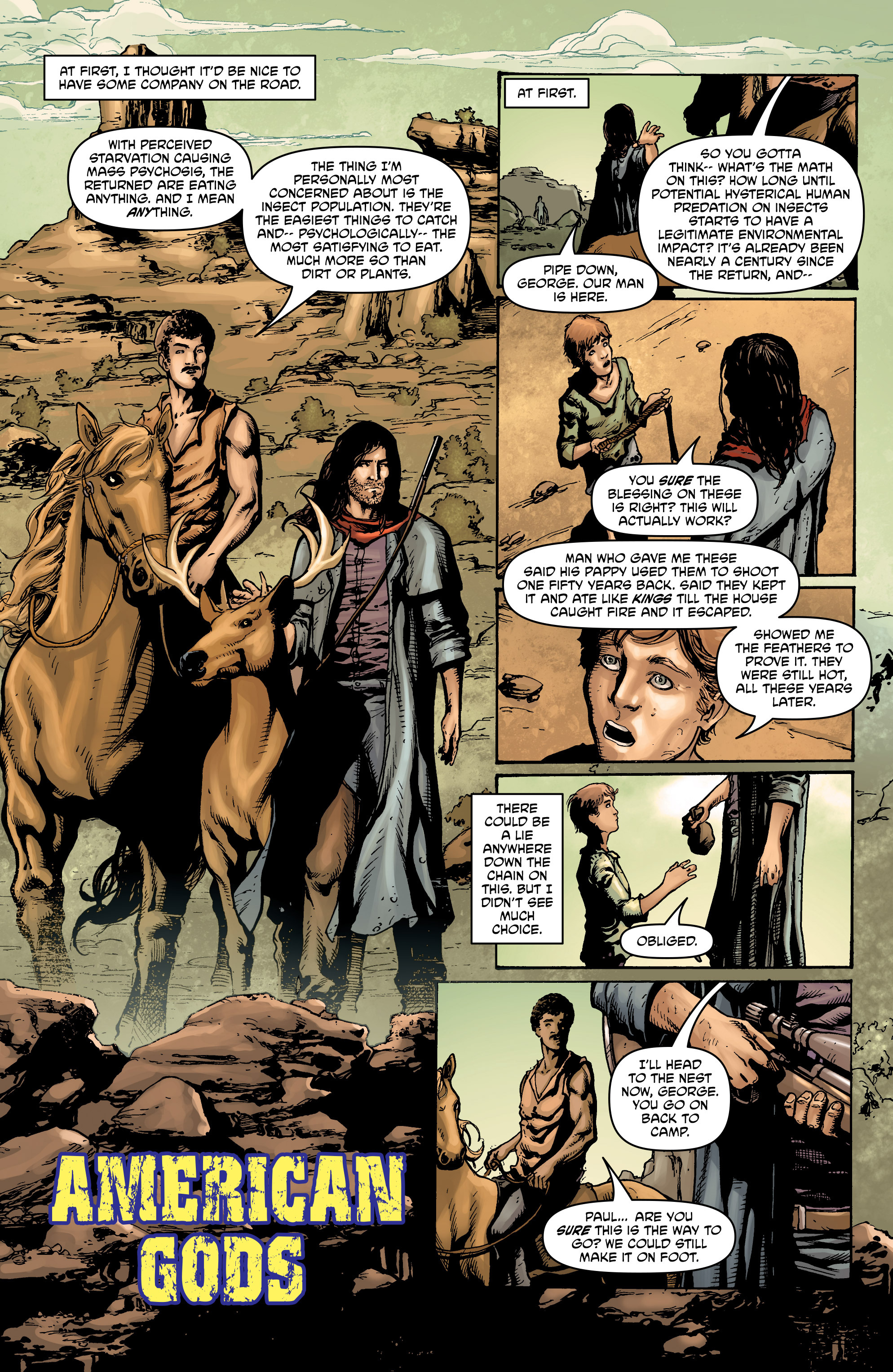 Read online God Is Dead comic -  Issue #22 - 23