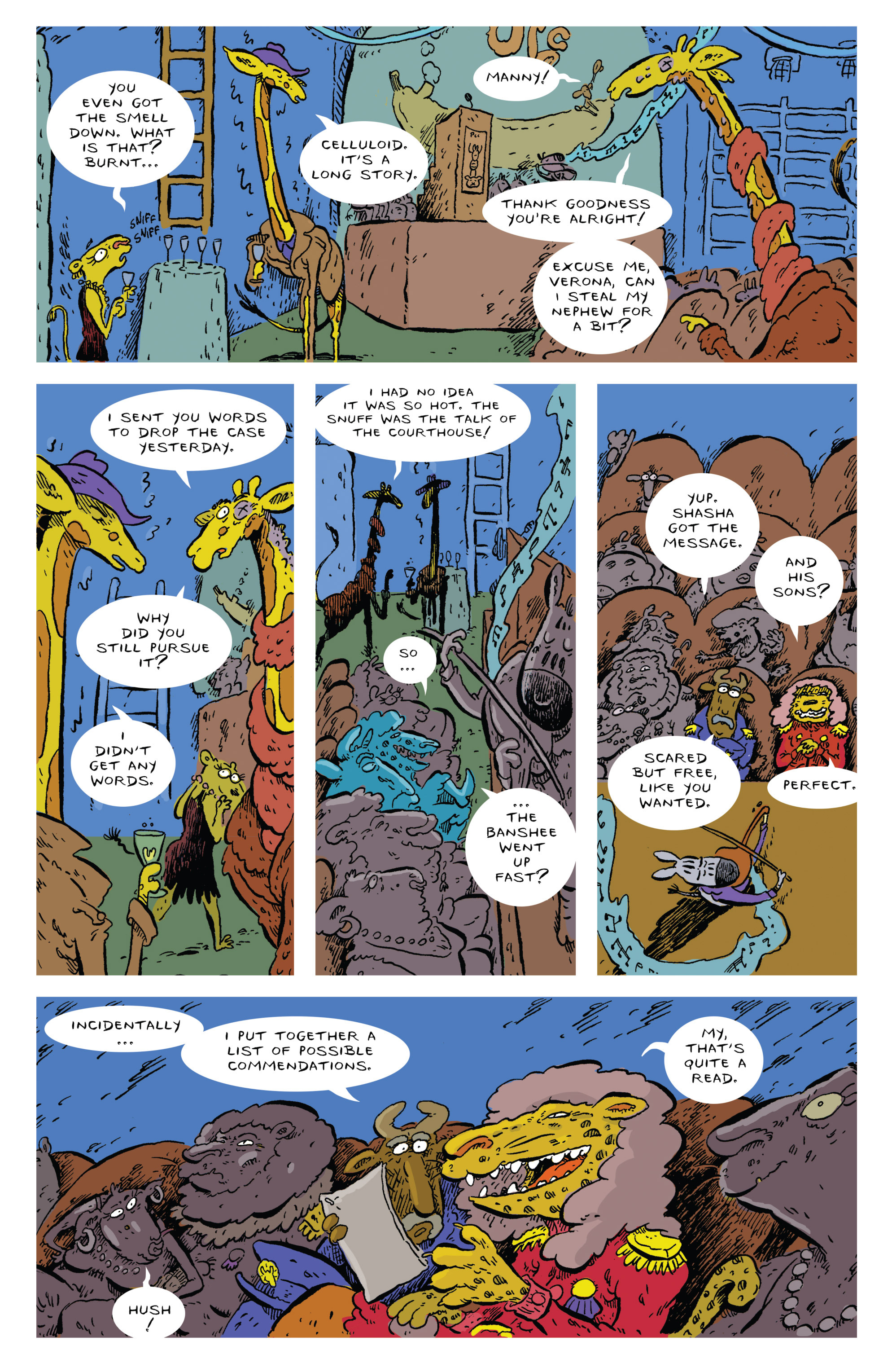 Read online Animal Noir comic -  Issue #3 - 4