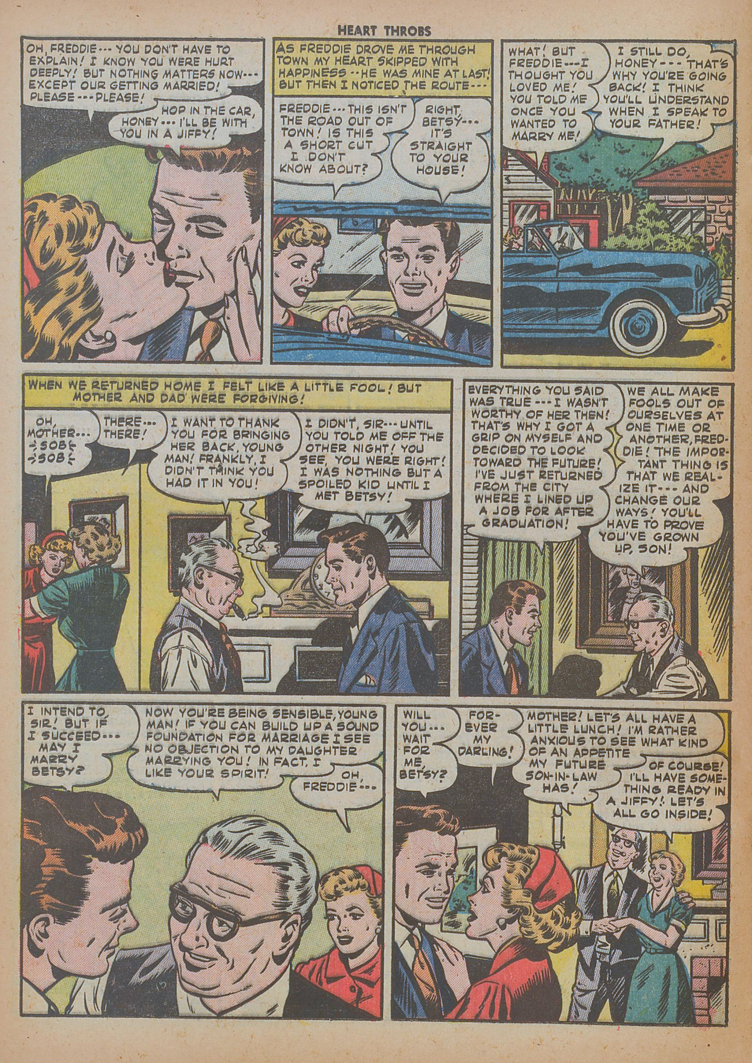 Read online Heart Throbs comic -  Issue #27 - 24