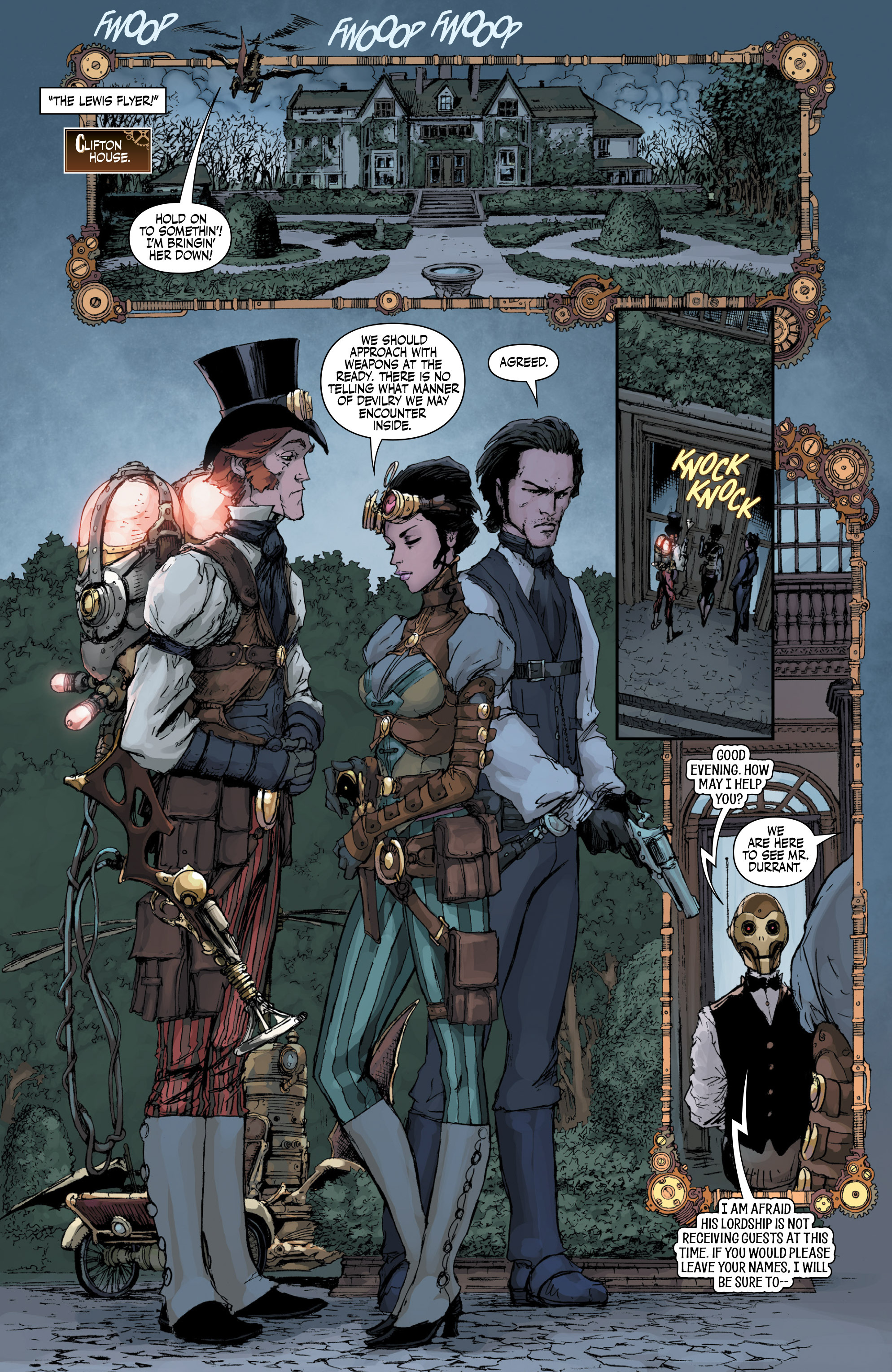 Read online Lady Mechanika: The Lost Boys of West Abbey comic -  Issue #2 - 21