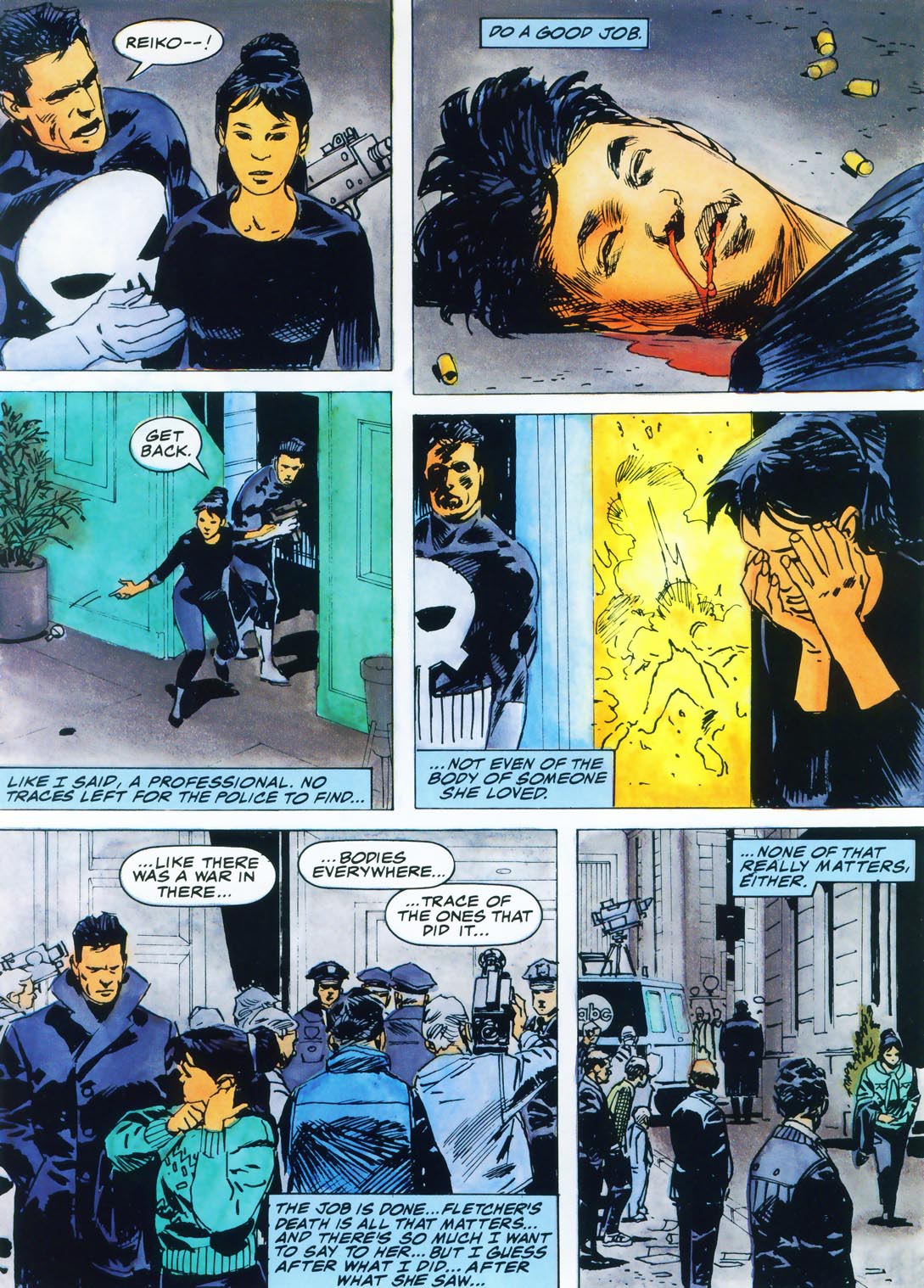 Read online Marvel Graphic Novel comic -  Issue #40 - The Punisher - Assassins' Guild - 63