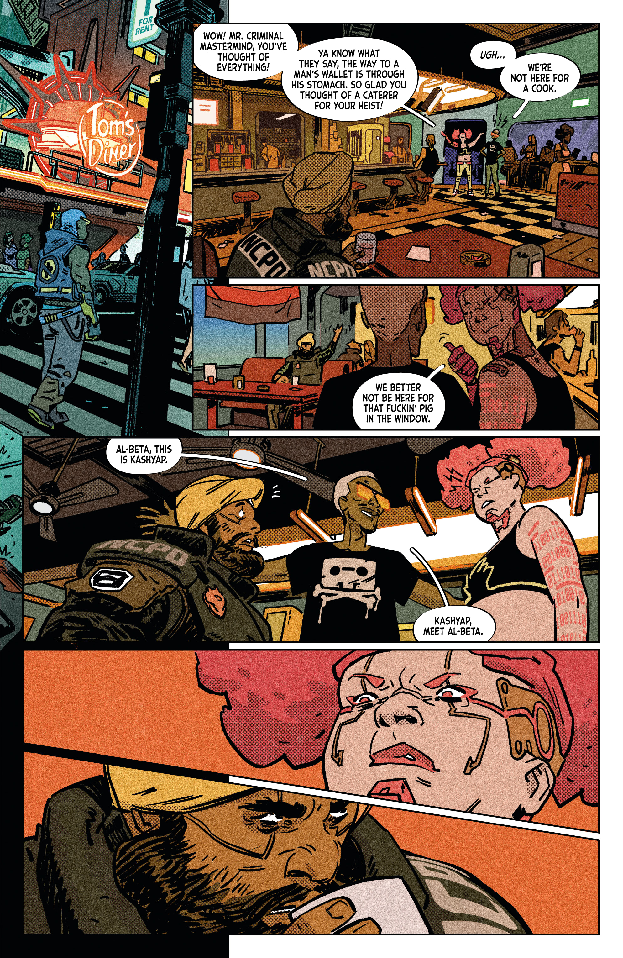 Read online Cyberpunk 2077: Blackout comic -  Issue #2 - 11
