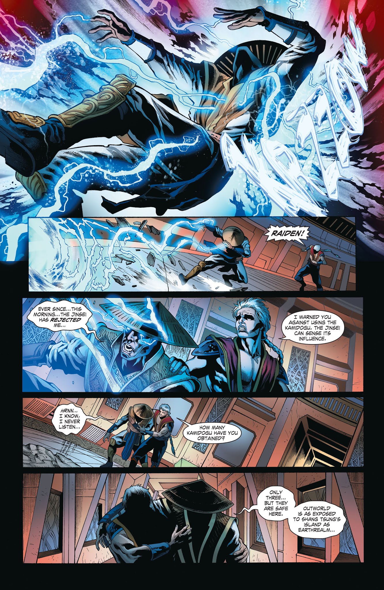 Read online Mortal Kombat X [I] comic -  Issue # _TPB 2 - 105