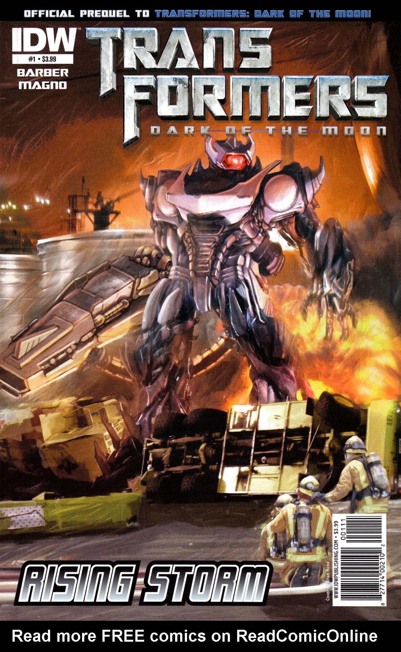 Read online Transformers: Dark of the Moon Rising Storm comic -  Issue #1 - 1