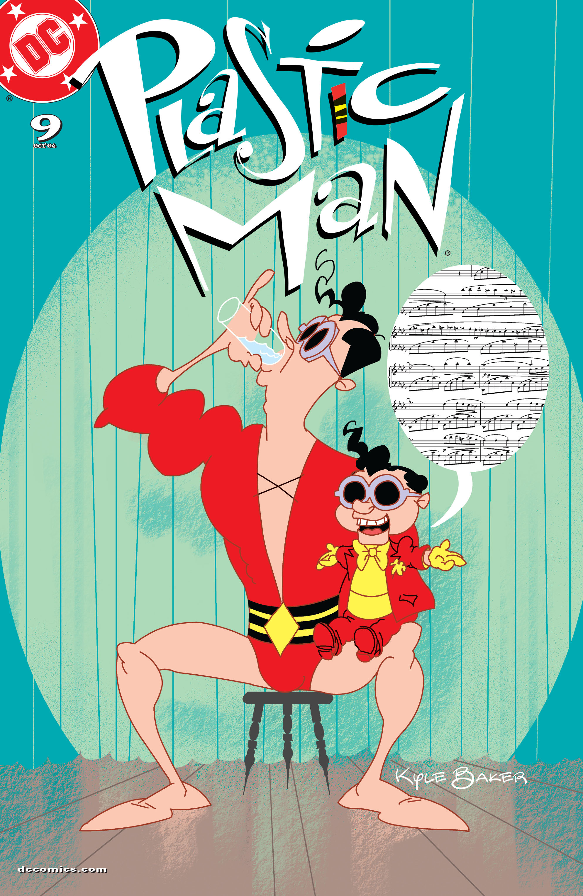 Read online Plastic Man (2004) comic -  Issue #9 - 1