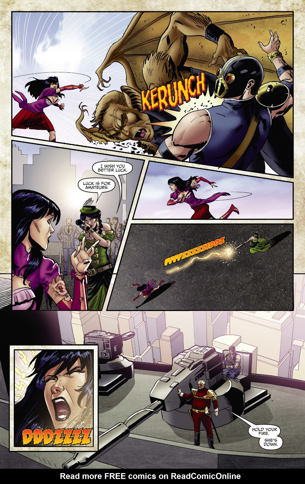 Read online Legenderry: Vampirella comic -  Issue #5 - 8