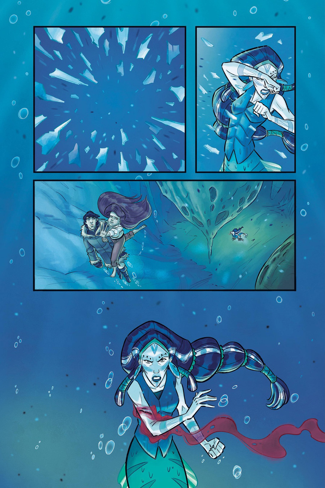 Read online Ariel and the Curse of the Sea Witches comic -  Issue # TPB - 68