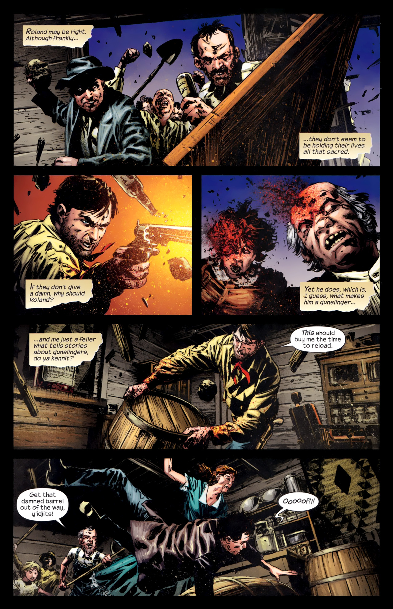 Read online Dark Tower: The Gunslinger - The Battle of Tull comic -  Issue #5 - 10