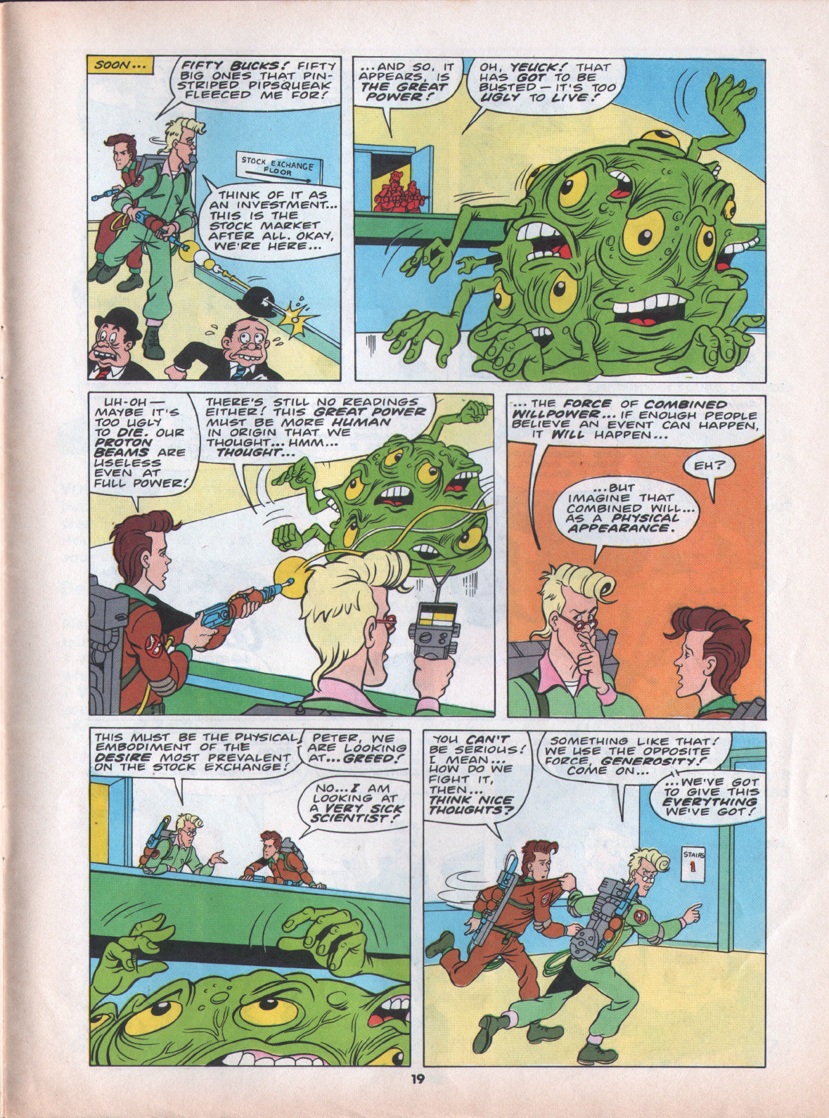 Read online The Real Ghostbusters comic -  Issue #31 - 19