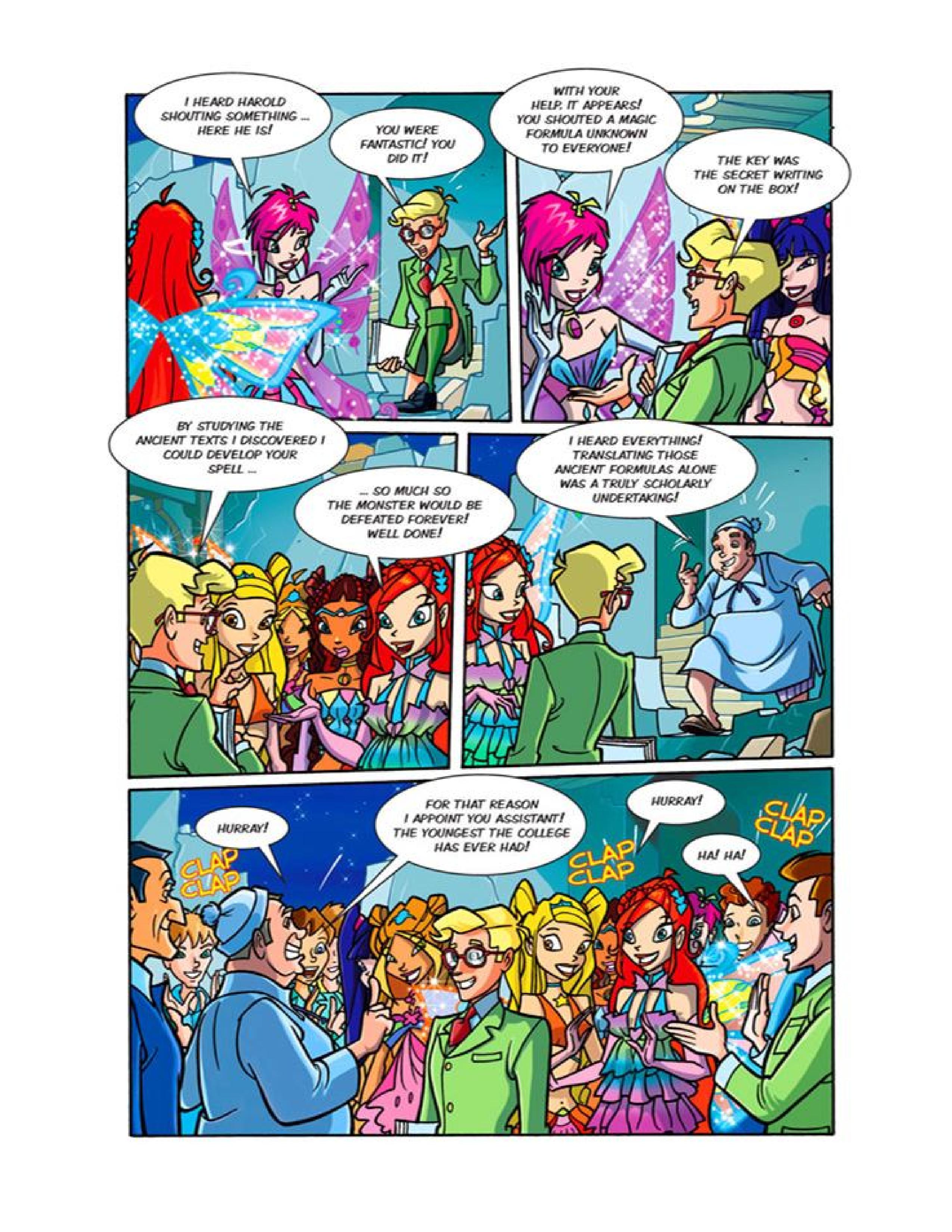 Read online Winx Club Comic comic -  Issue #54 - 44