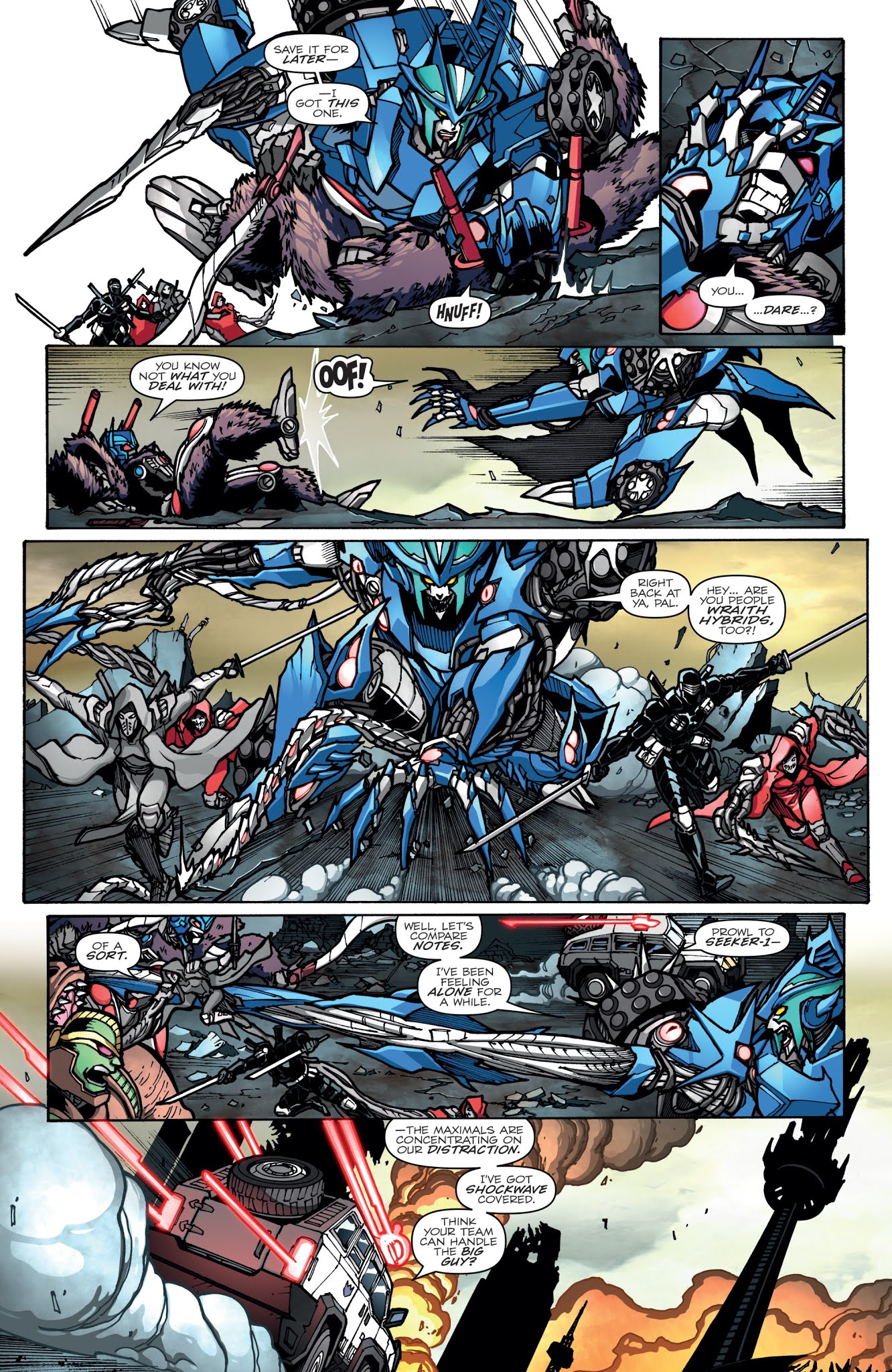 Read online Transformers: Unicron comic -  Issue #5 - 18
