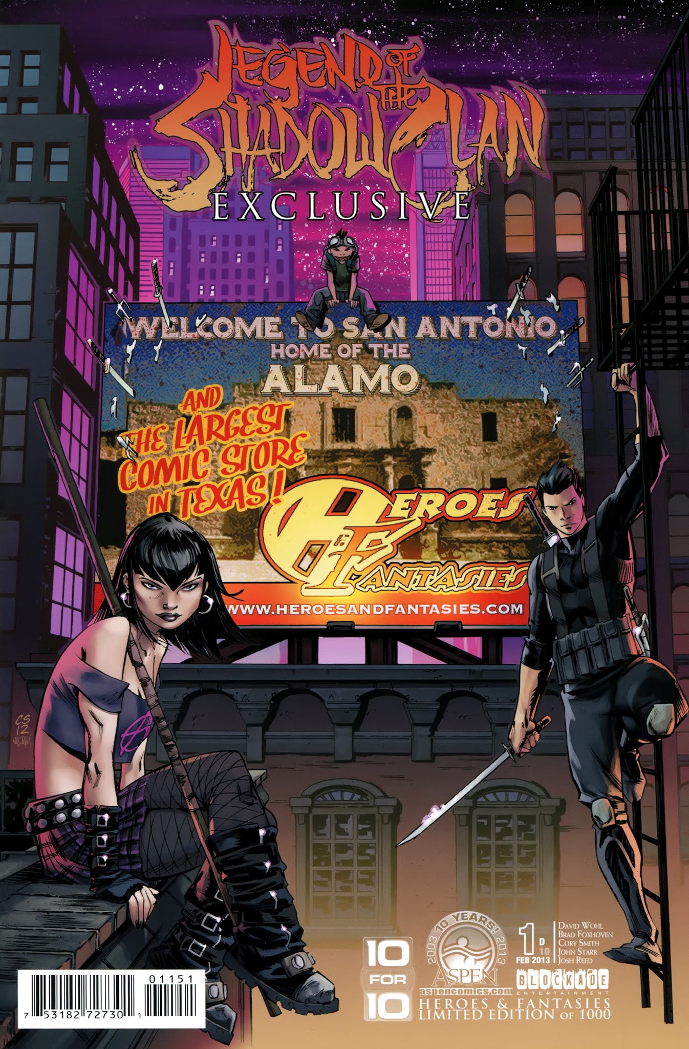 Read online Legend of the Shadow Clan comic -  Issue #1 - 5