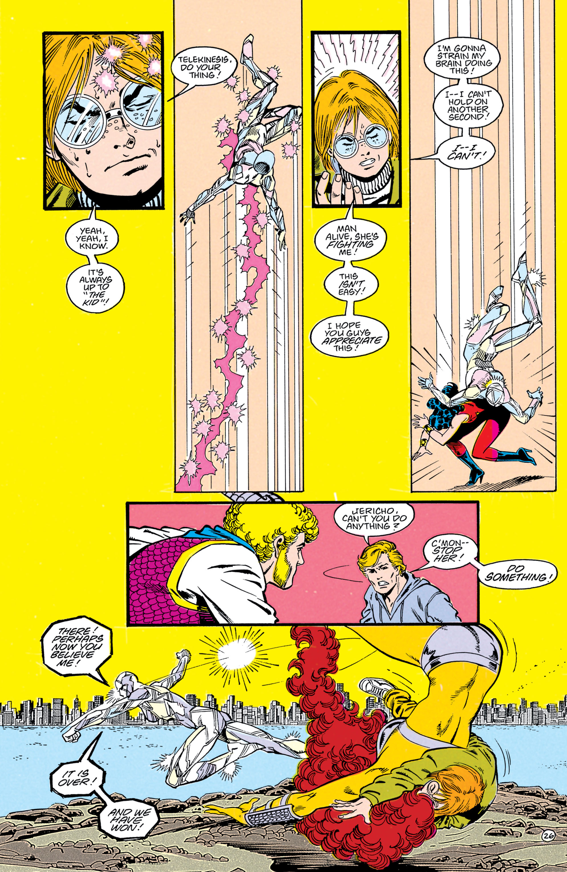 Read online The New Teen Titans (1984) comic -  Issue #45 - 27