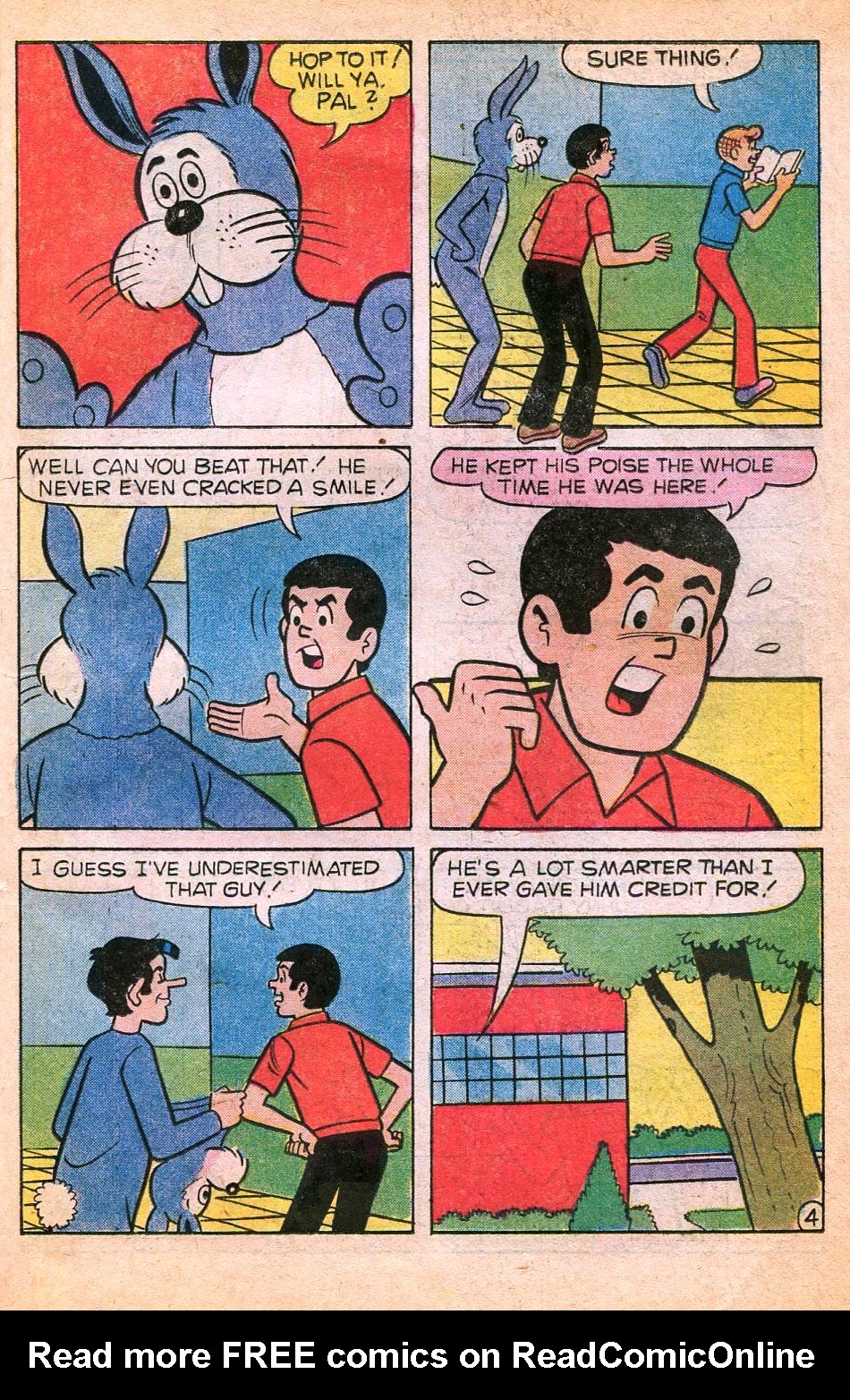 Read online Reggie and Me (1966) comic -  Issue #106 - 23