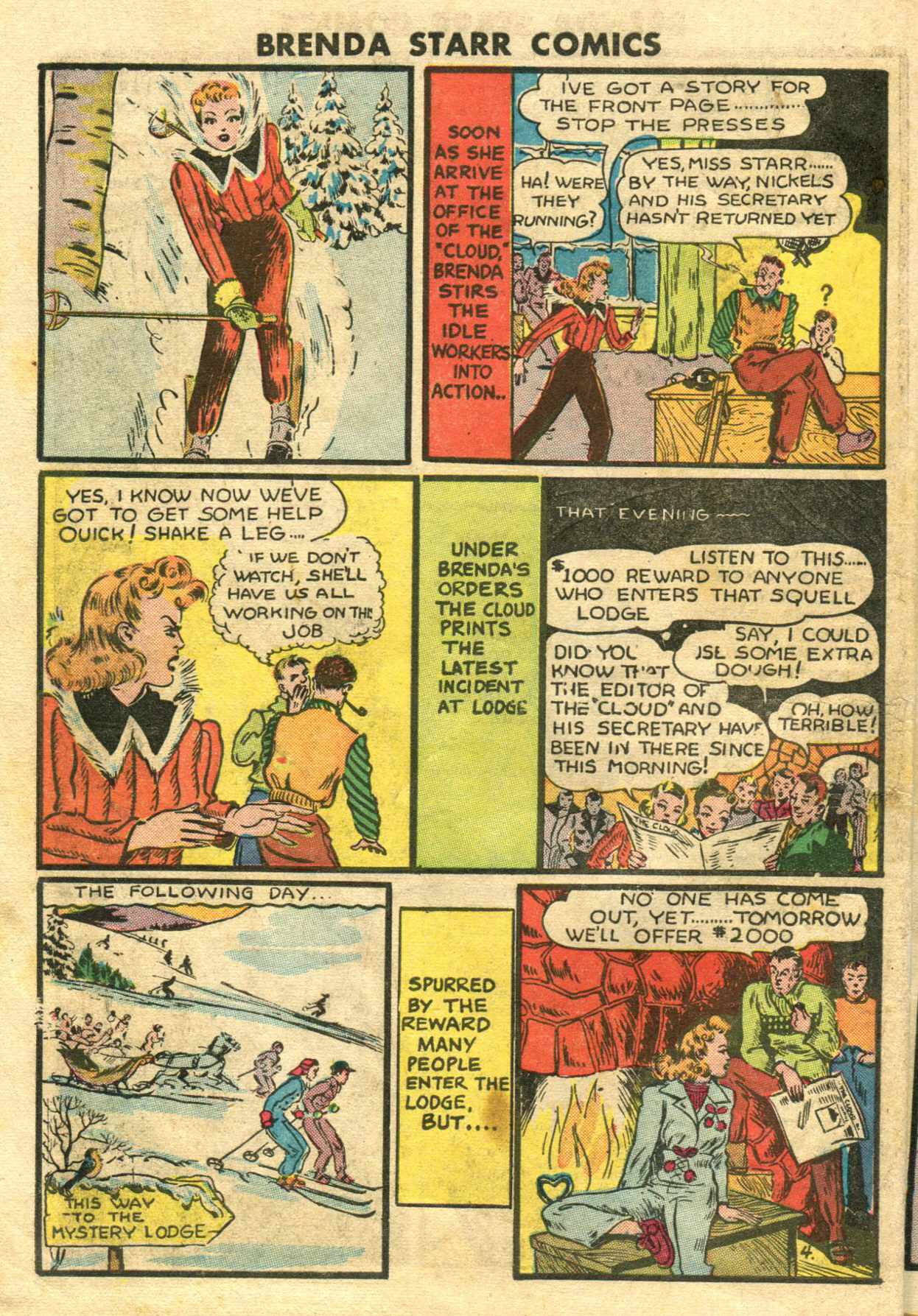 Read online Brenda Starr (1948) comic -  Issue #3 - 14