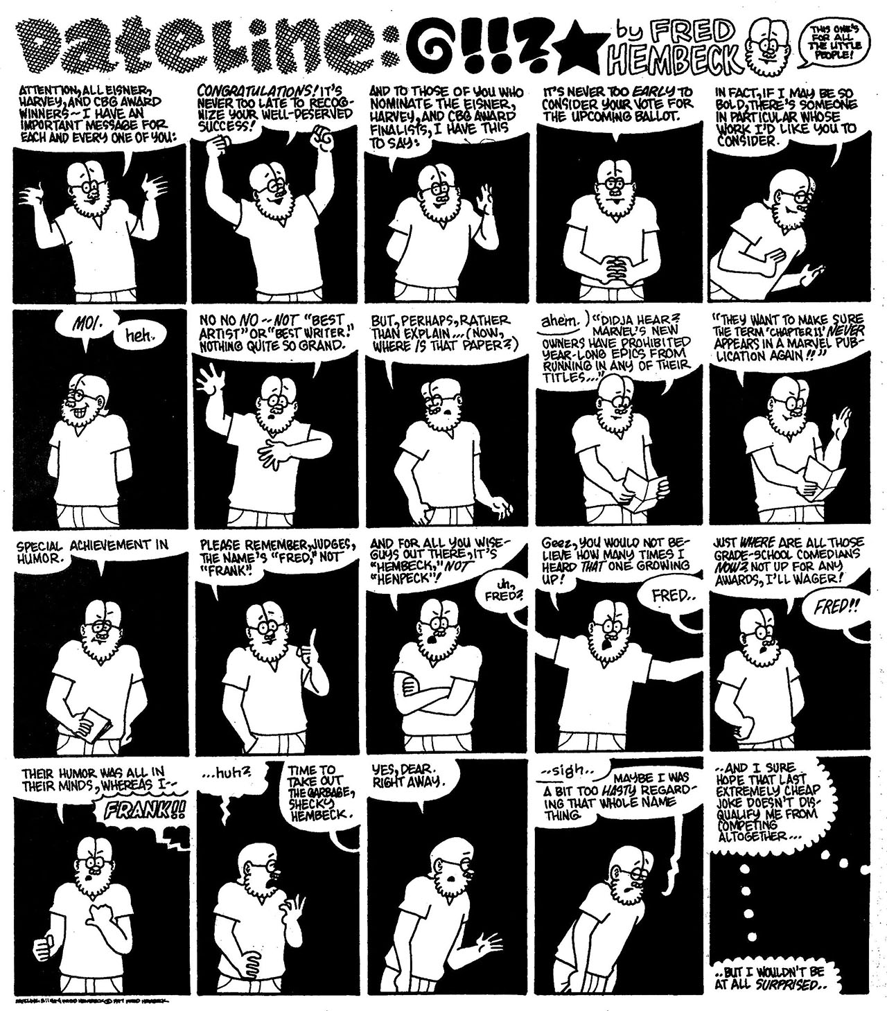 Read online The Nearly Complete Essential Hembeck Archives Omnibus comic -  Issue # TPB (Part 7) - 39