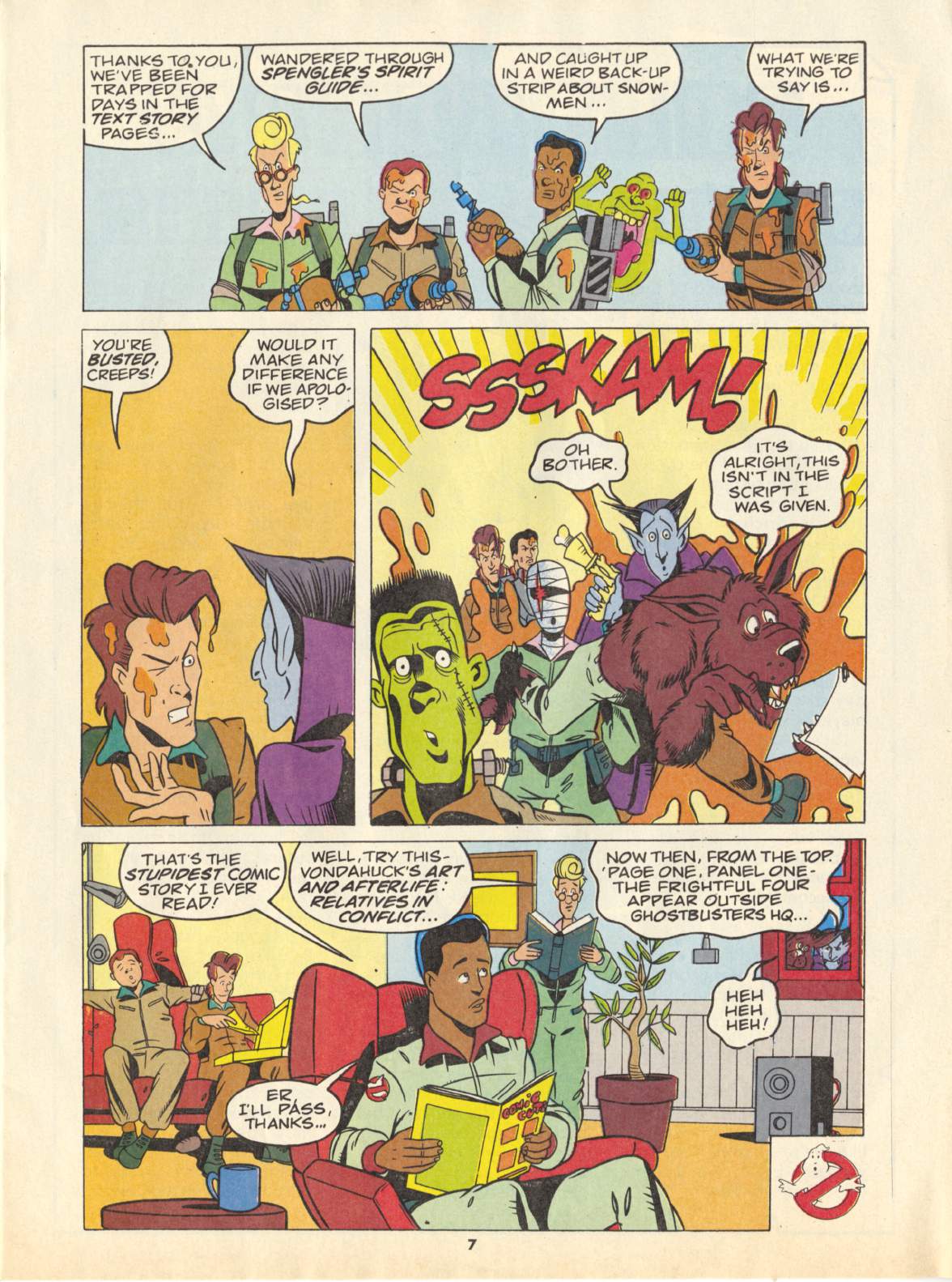 Read online The Real Ghostbusters comic -  Issue #136 - 23
