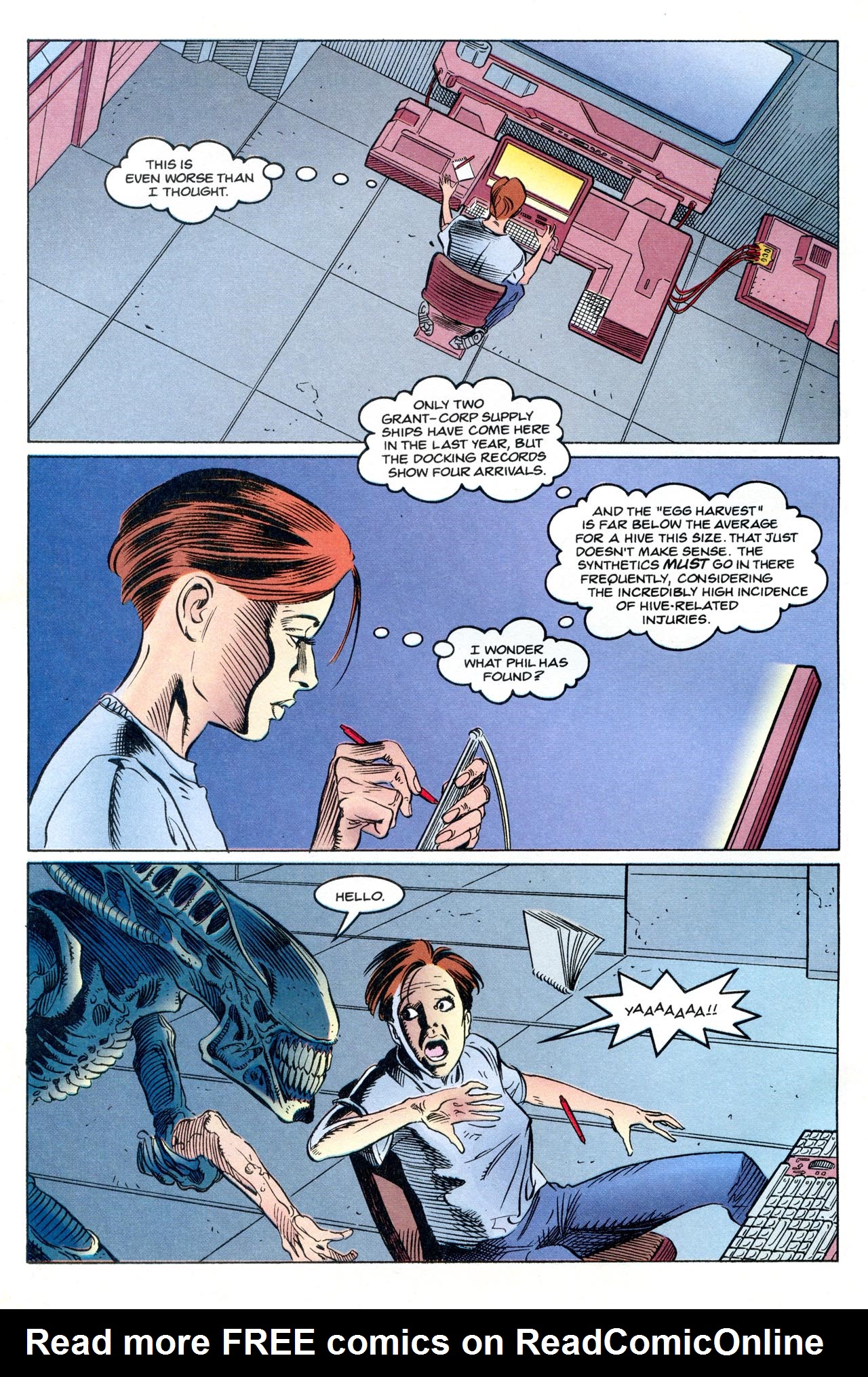 Read online Aliens: Stronghold comic -  Issue #2 - 20