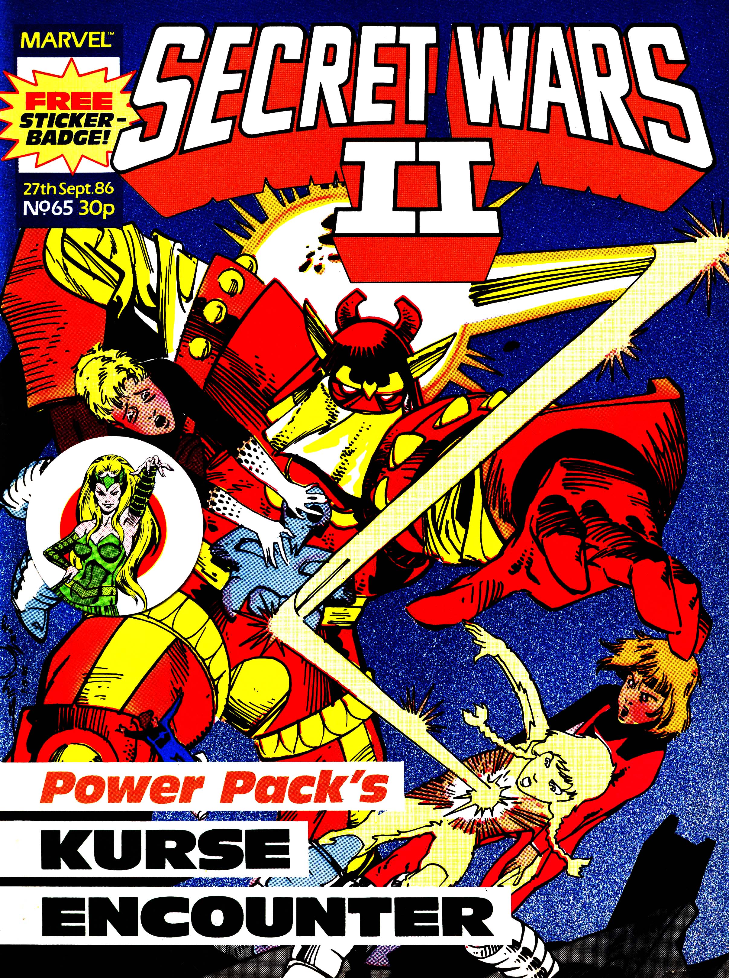 Read online Secret Wars (1985) comic -  Issue #65 - 1